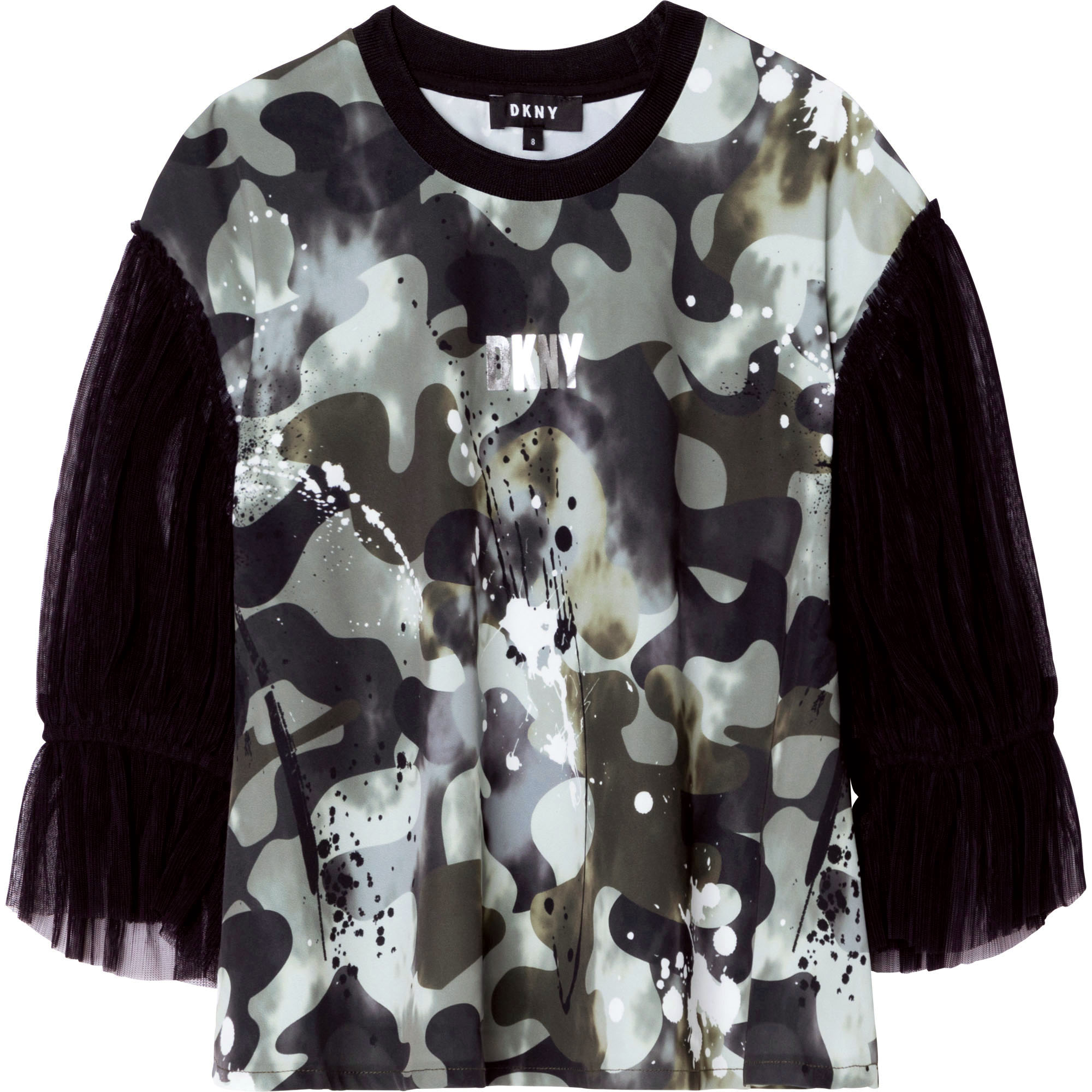 Camouflage print blouse DKNY for GIRL