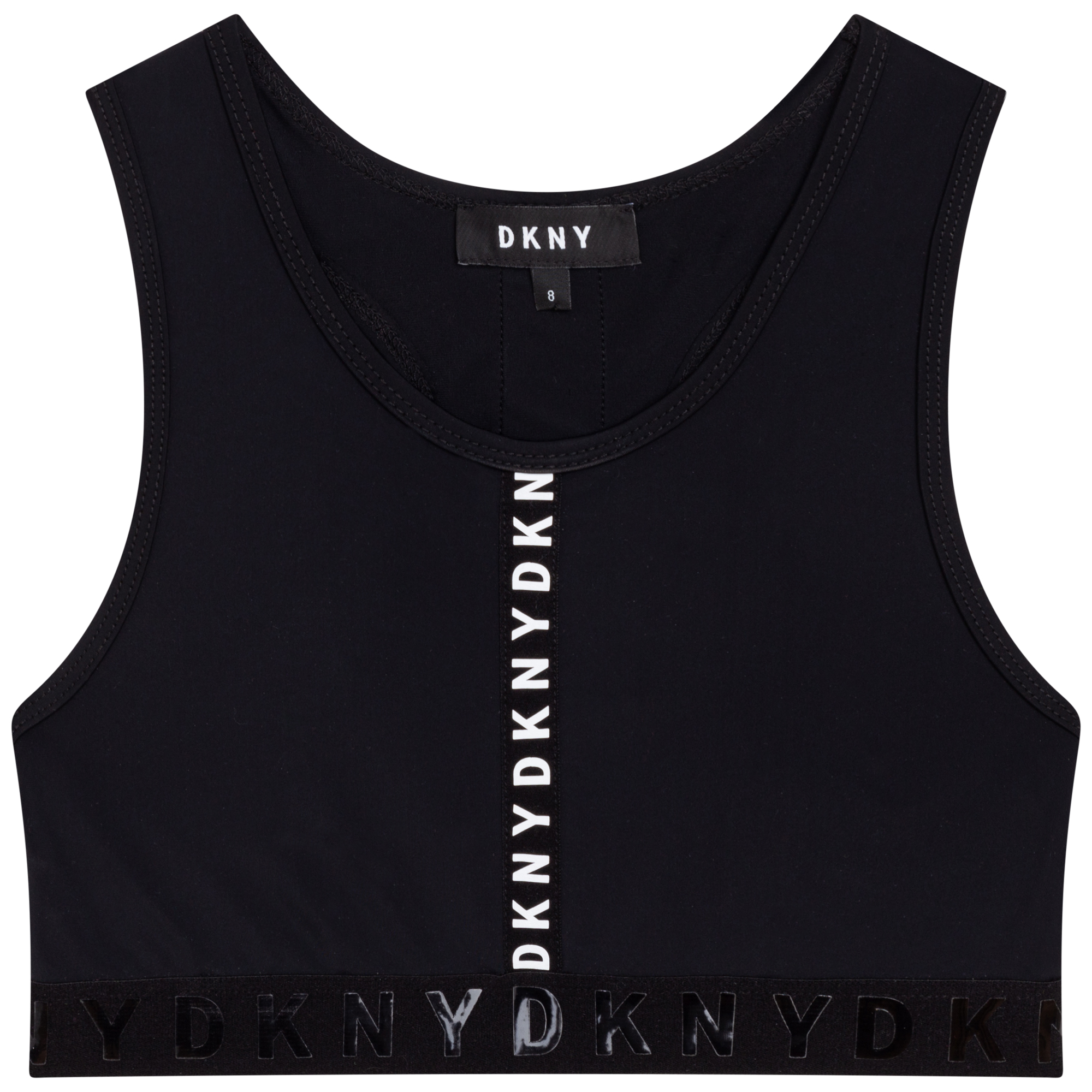 Tanktop met logo DKNY Voor