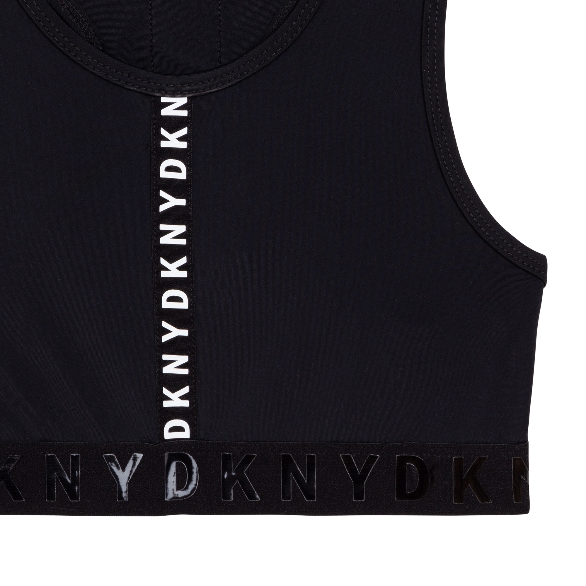 Tanktop met logo DKNY Voor
