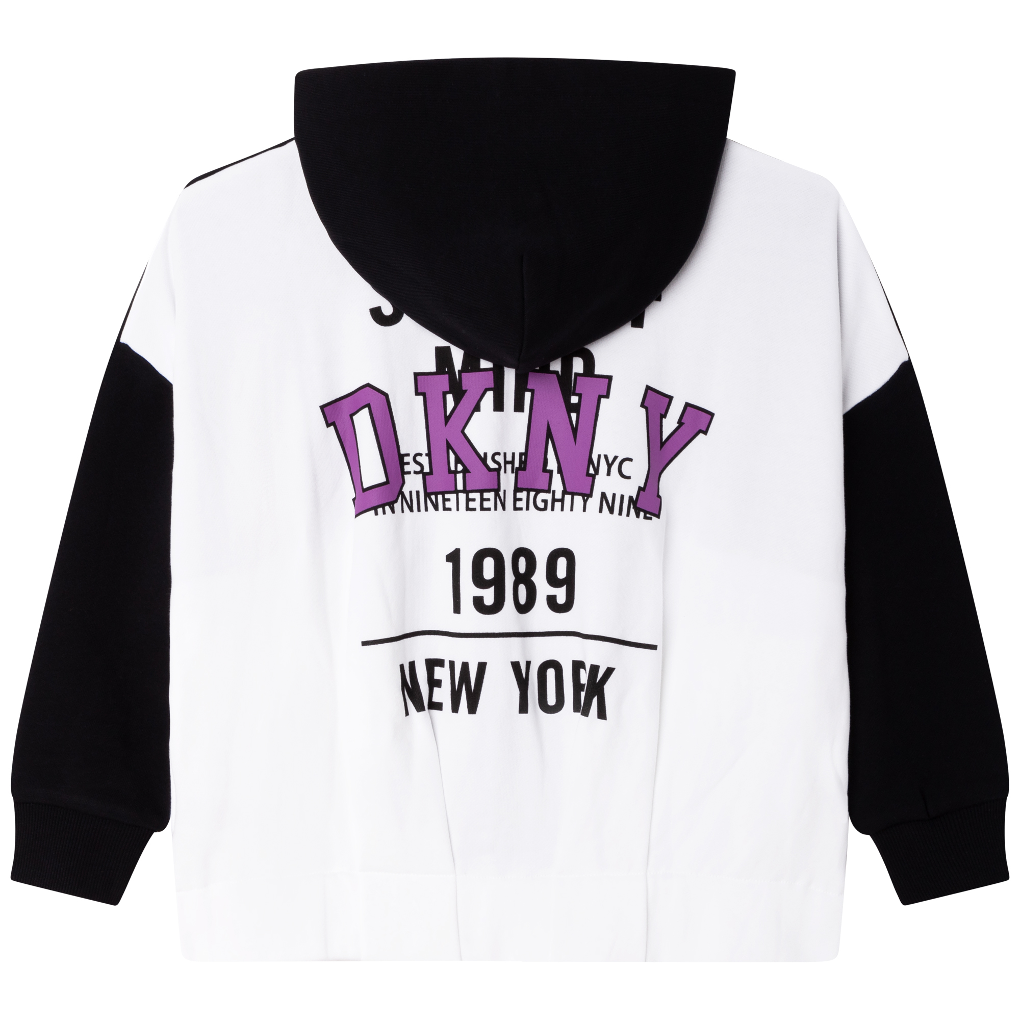 Sweater met rits en capuchon DKNY Voor