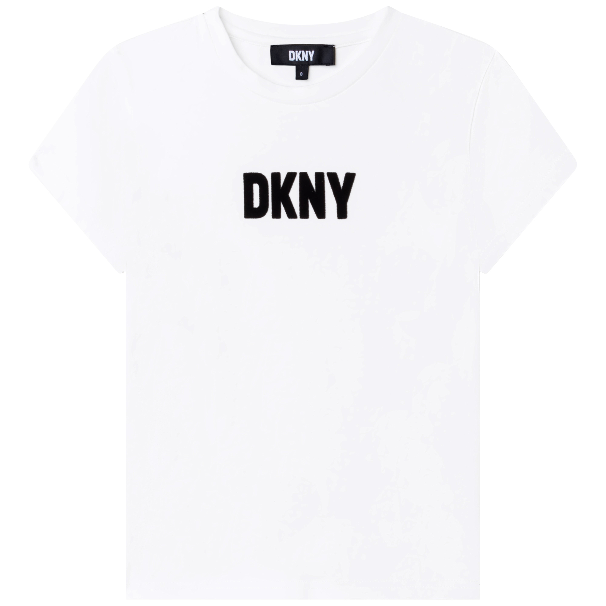 T-shirt with logo DKNY for GIRL