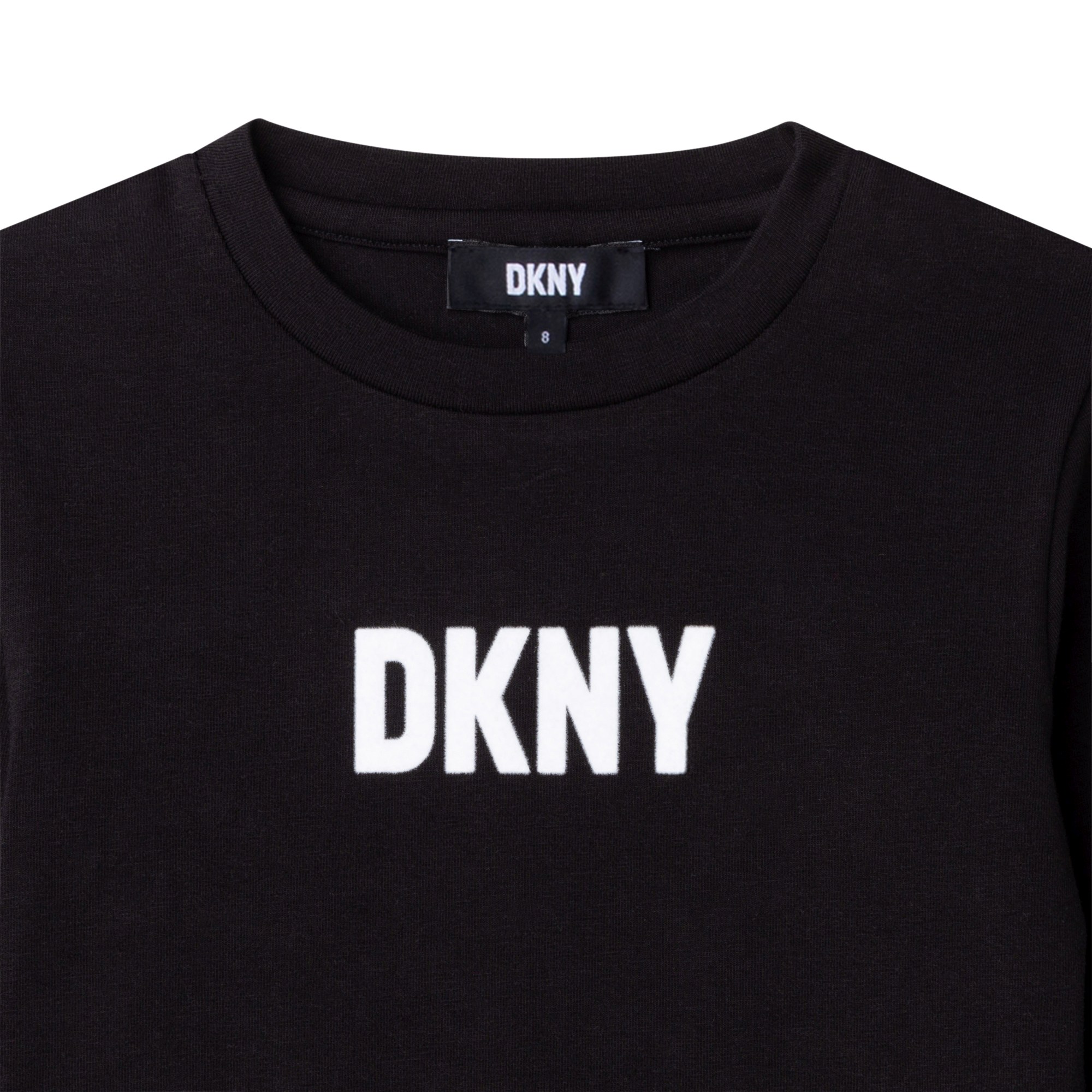 T-shirt with printed logo DKNY for GIRL