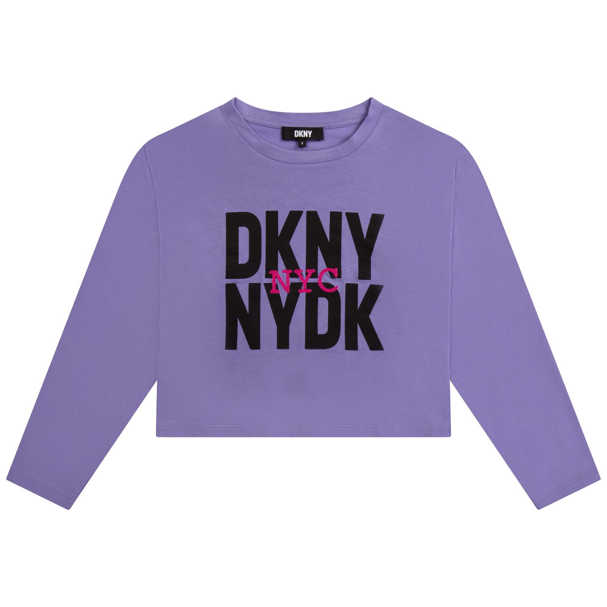 T-shirt ampia con stampa DKNY Per BAMBINA