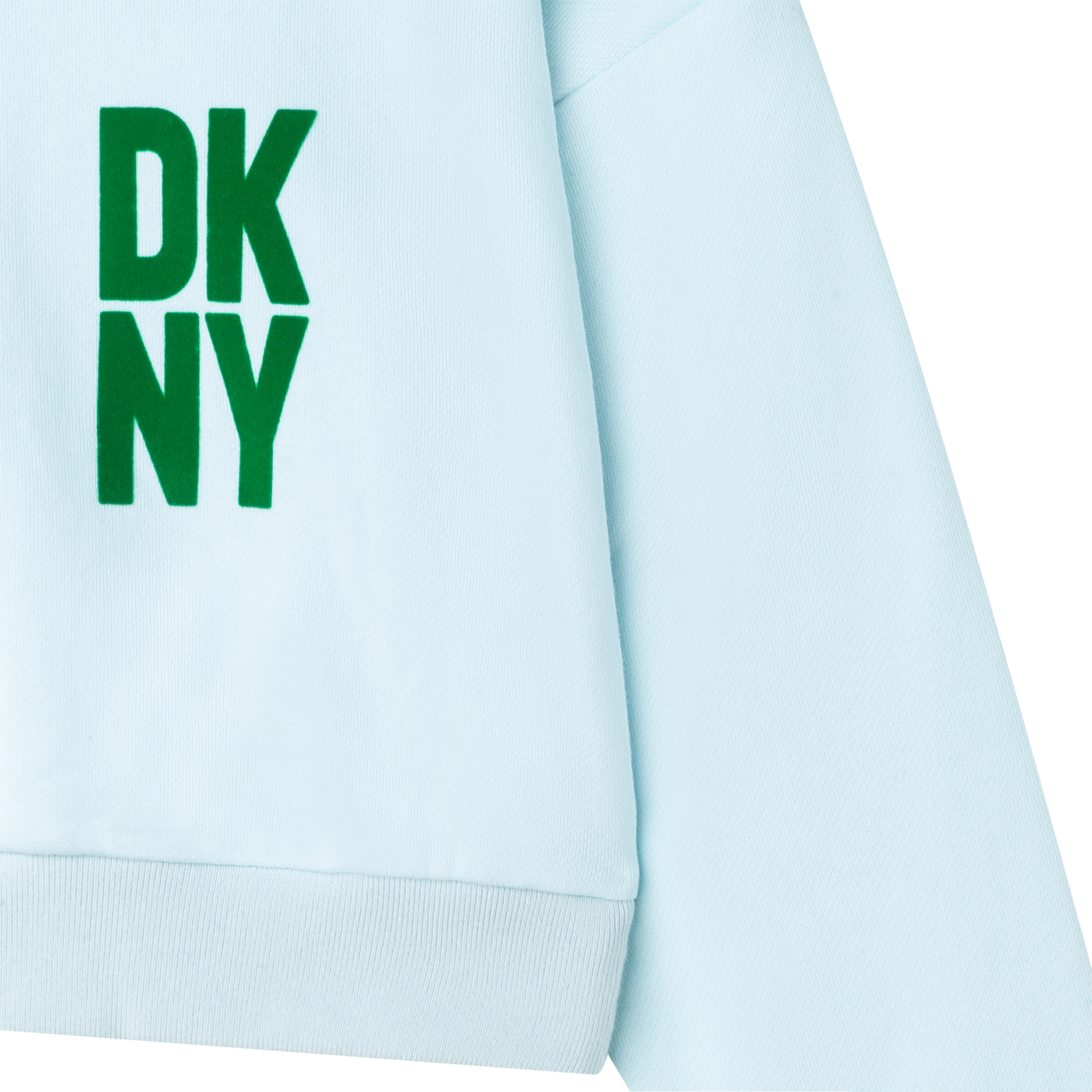 Suéter de felpa con logotipo DKNY para NIÑA