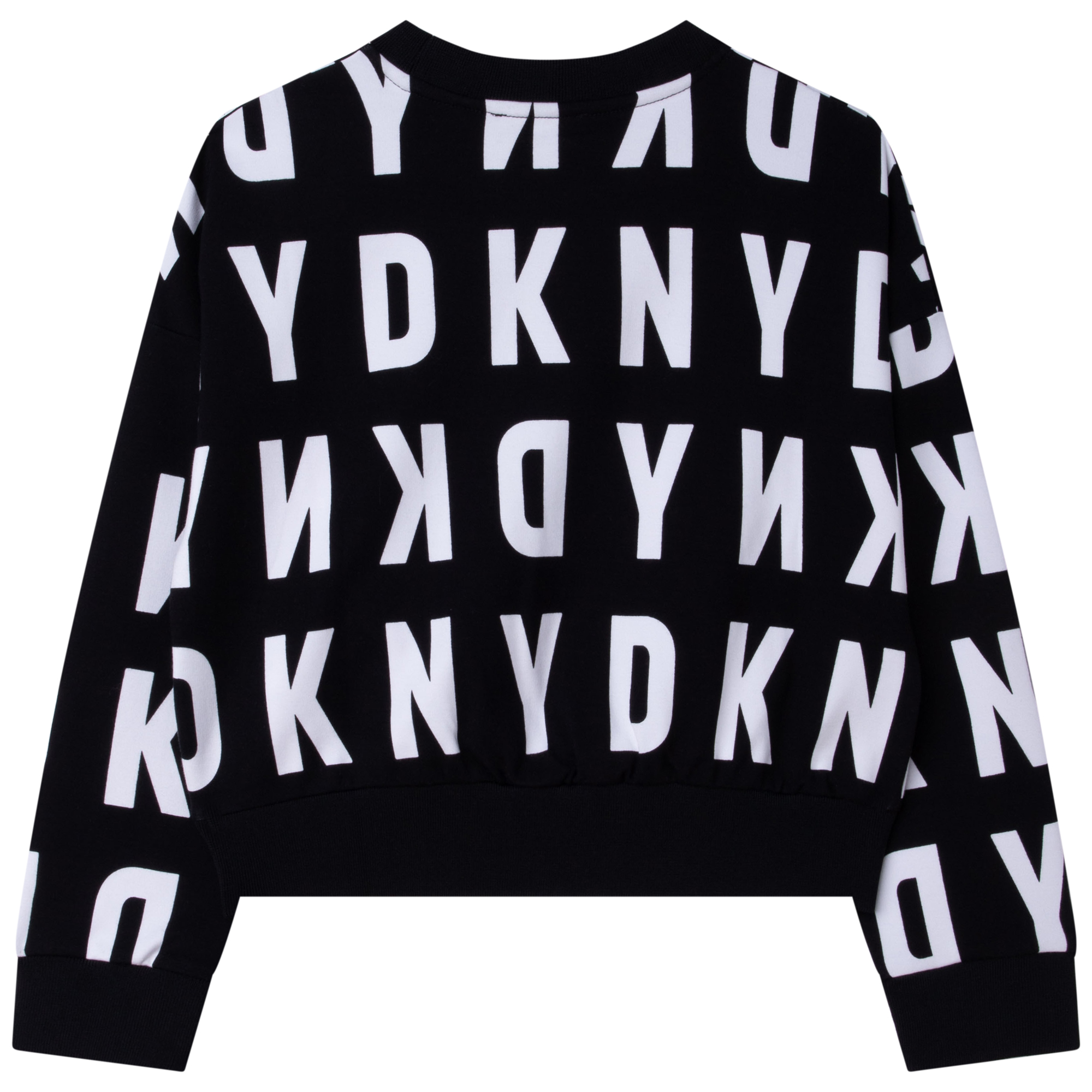 Printed stretch sweatshirt DKNY for GIRL