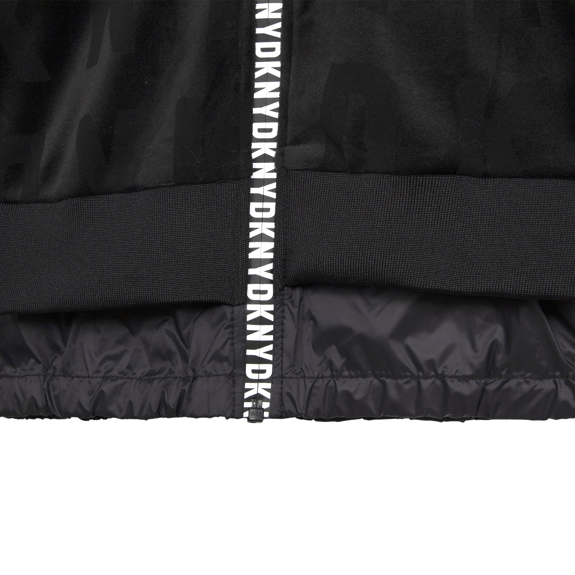 Zipped high-collar sweatshirt DKNY for GIRL