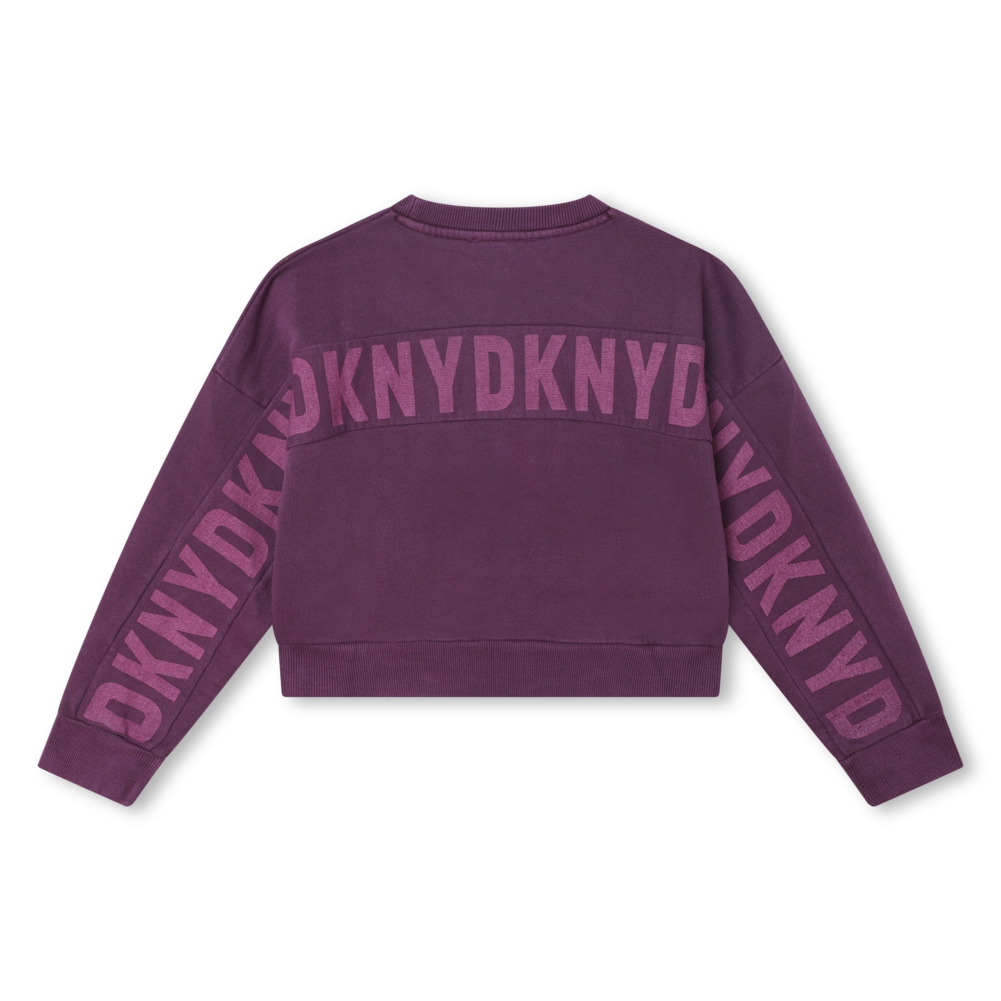 Katoenen fleece sweater DKNY Voor