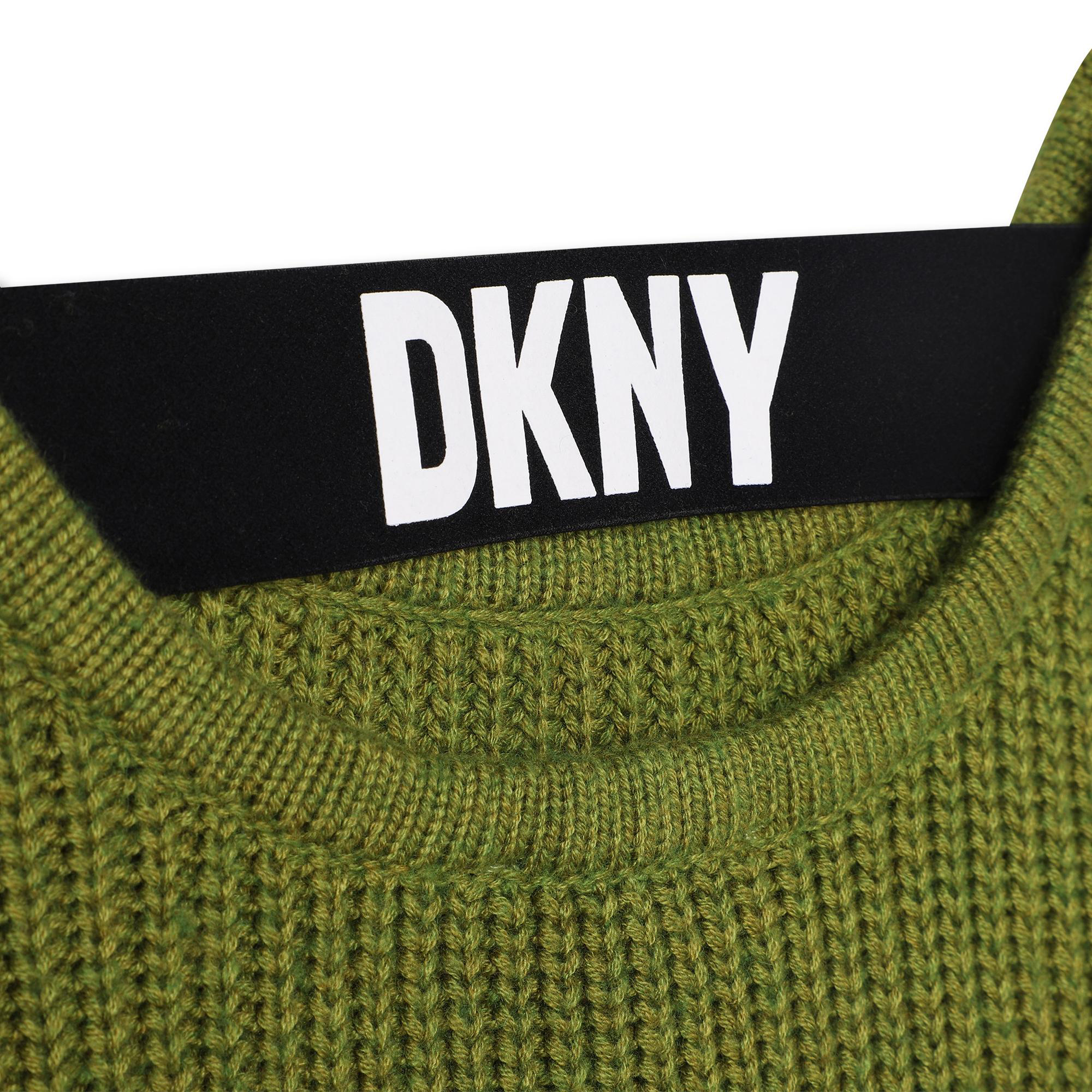 Pullover mit Rückenausschnitt DKNY Für MÄDCHEN