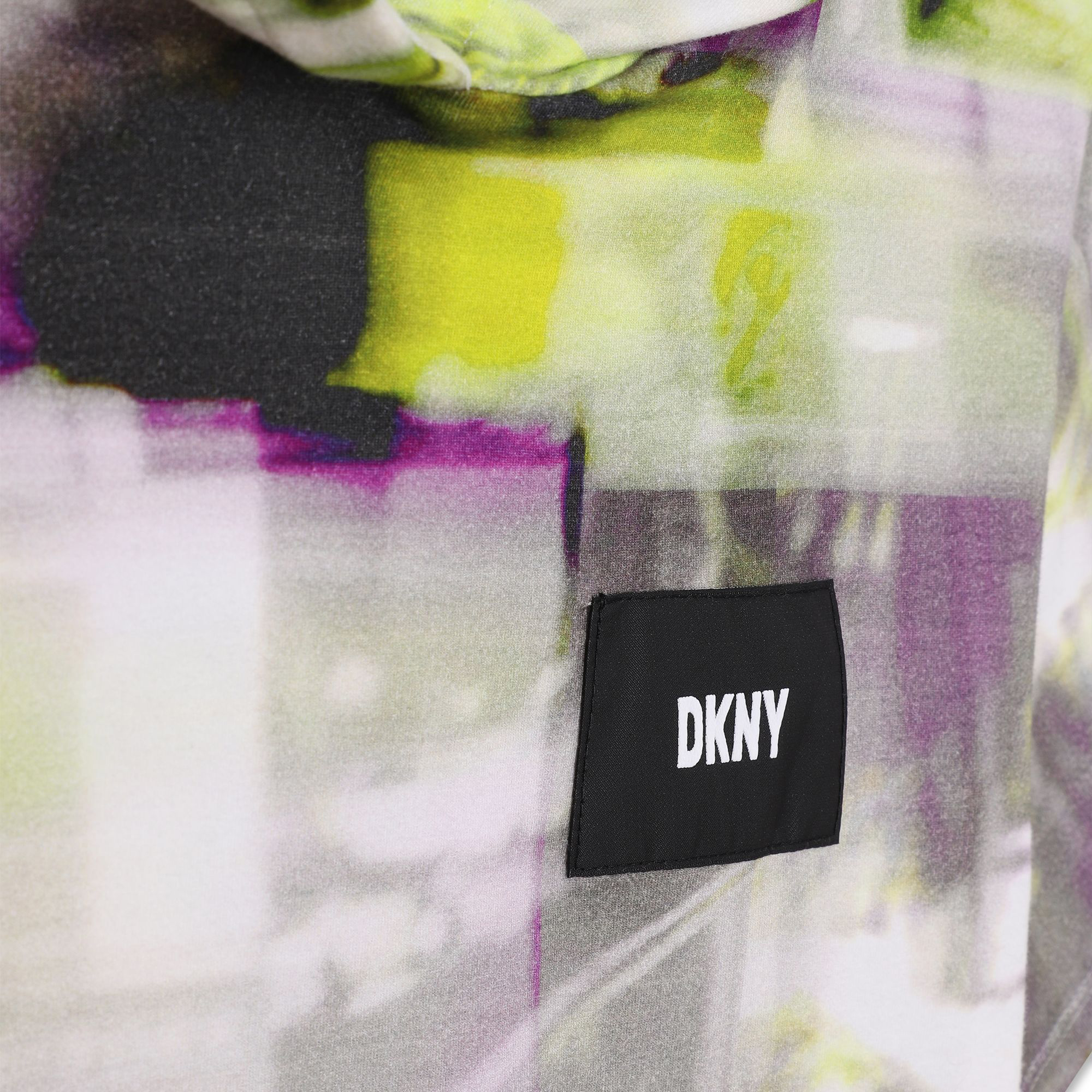 T-shirt con cappuccio cotone DKNY Per BAMBINA