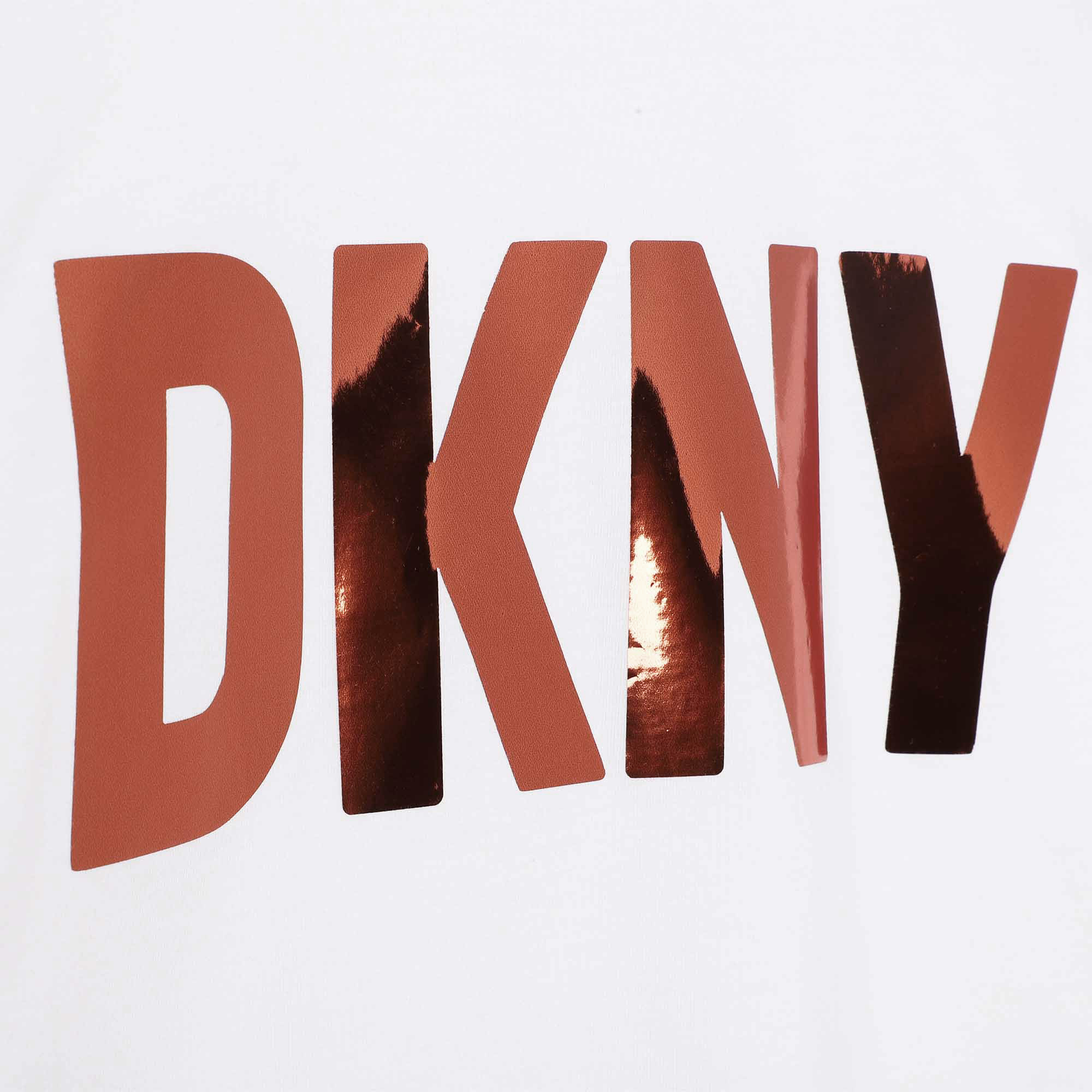 Camiseta de algodón DKNY para NIÑA