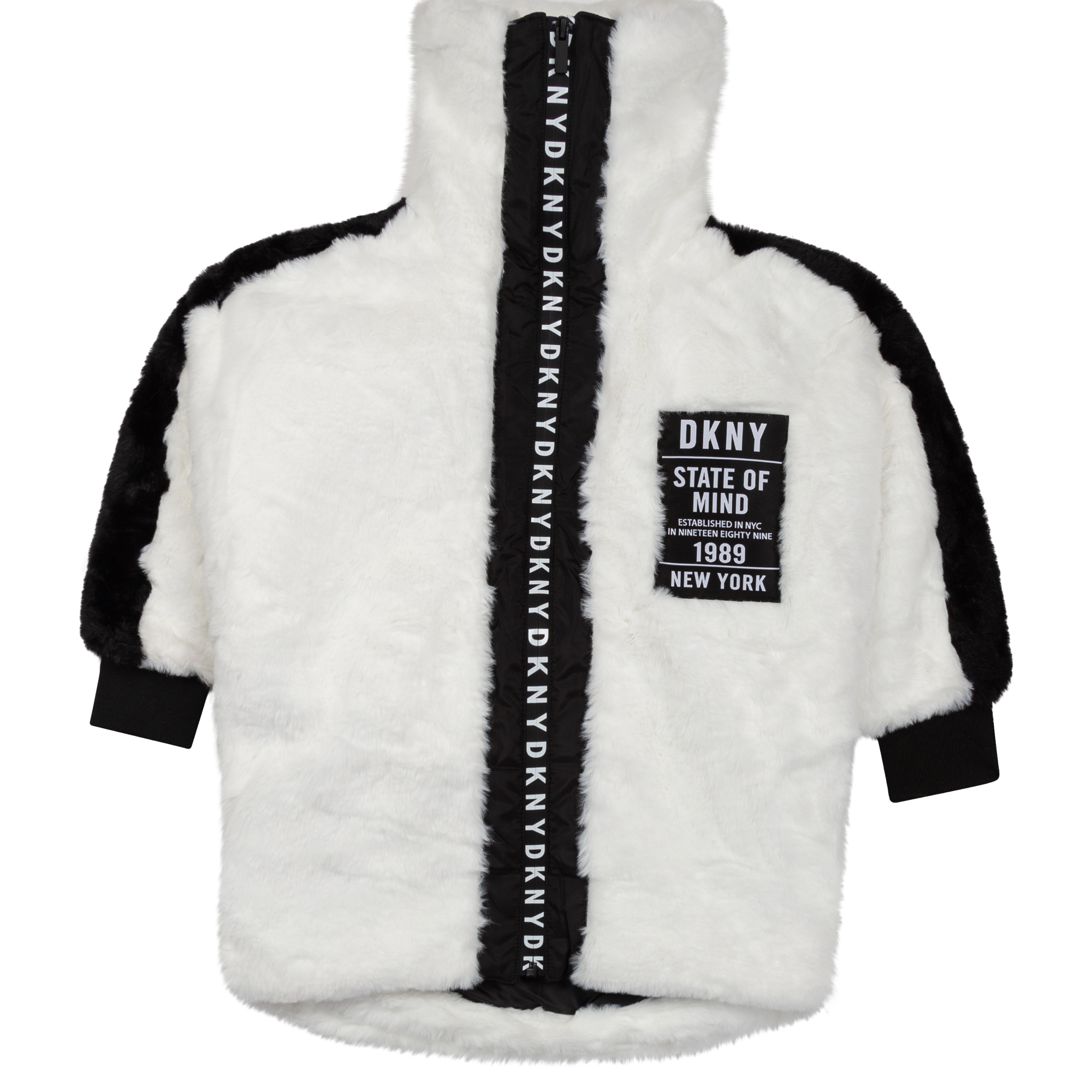 Cappotto in similpelliccia DKNY Per BAMBINA