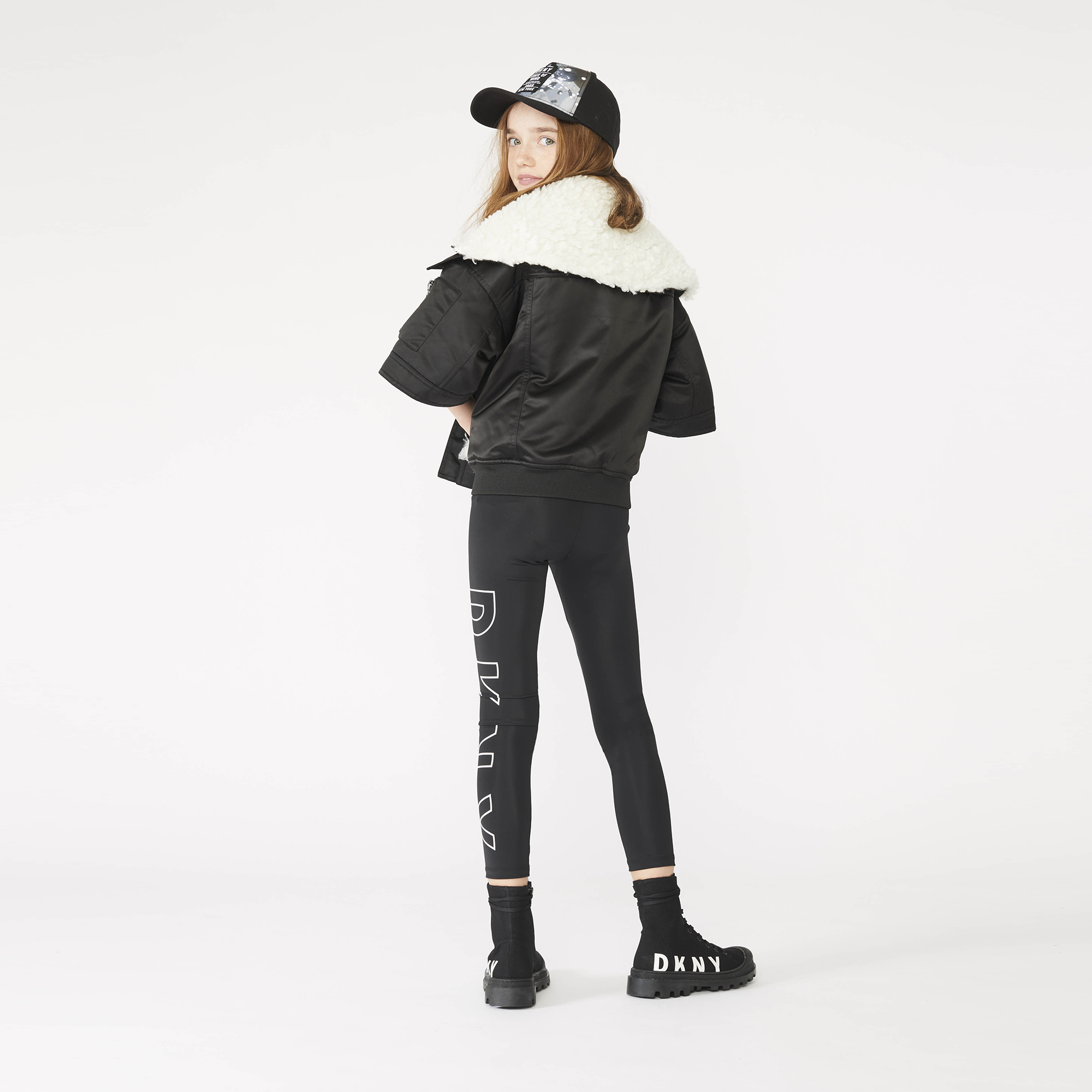 Lightweight satiny jacket DKNY for GIRL