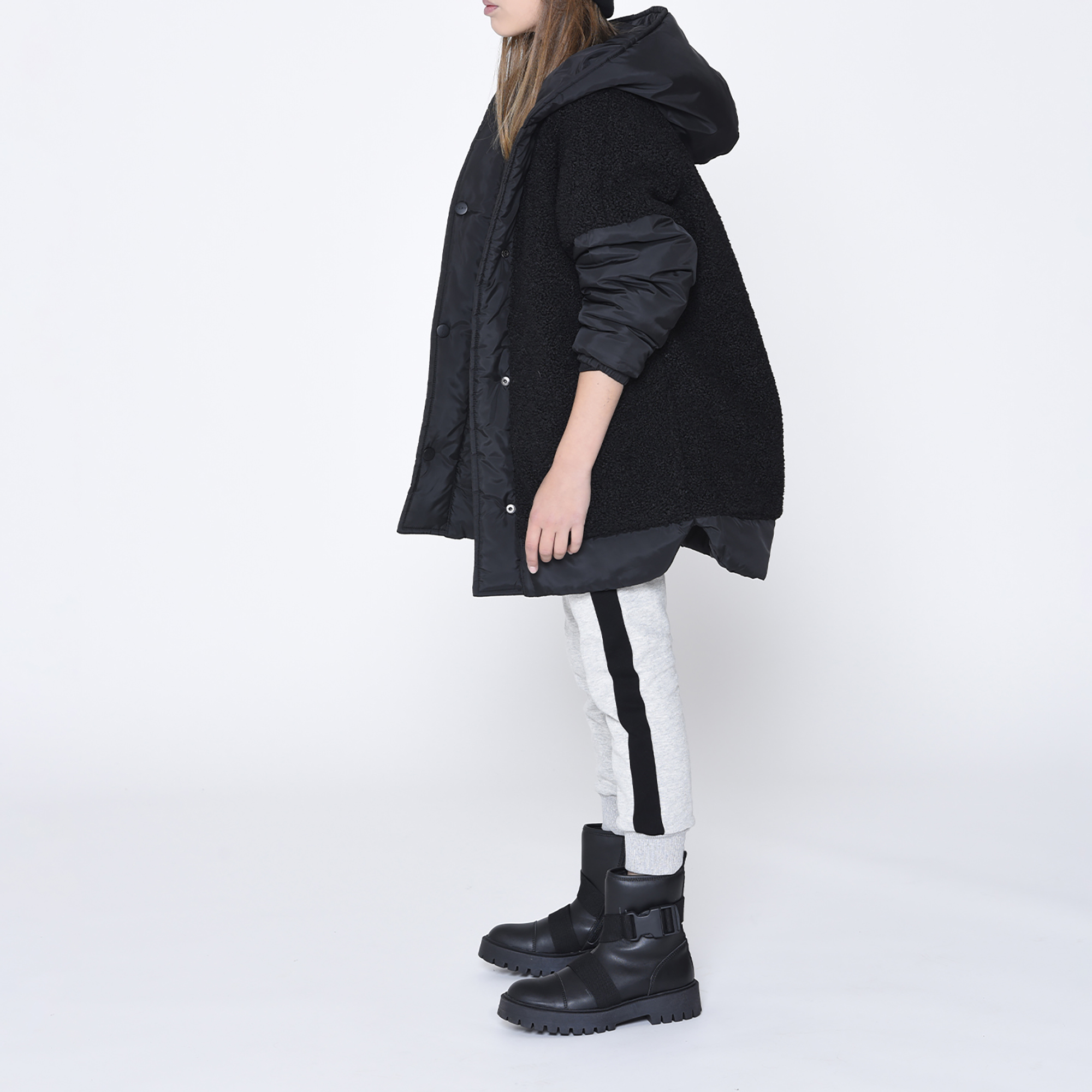 Reversible hooded parka DKNY for GIRL