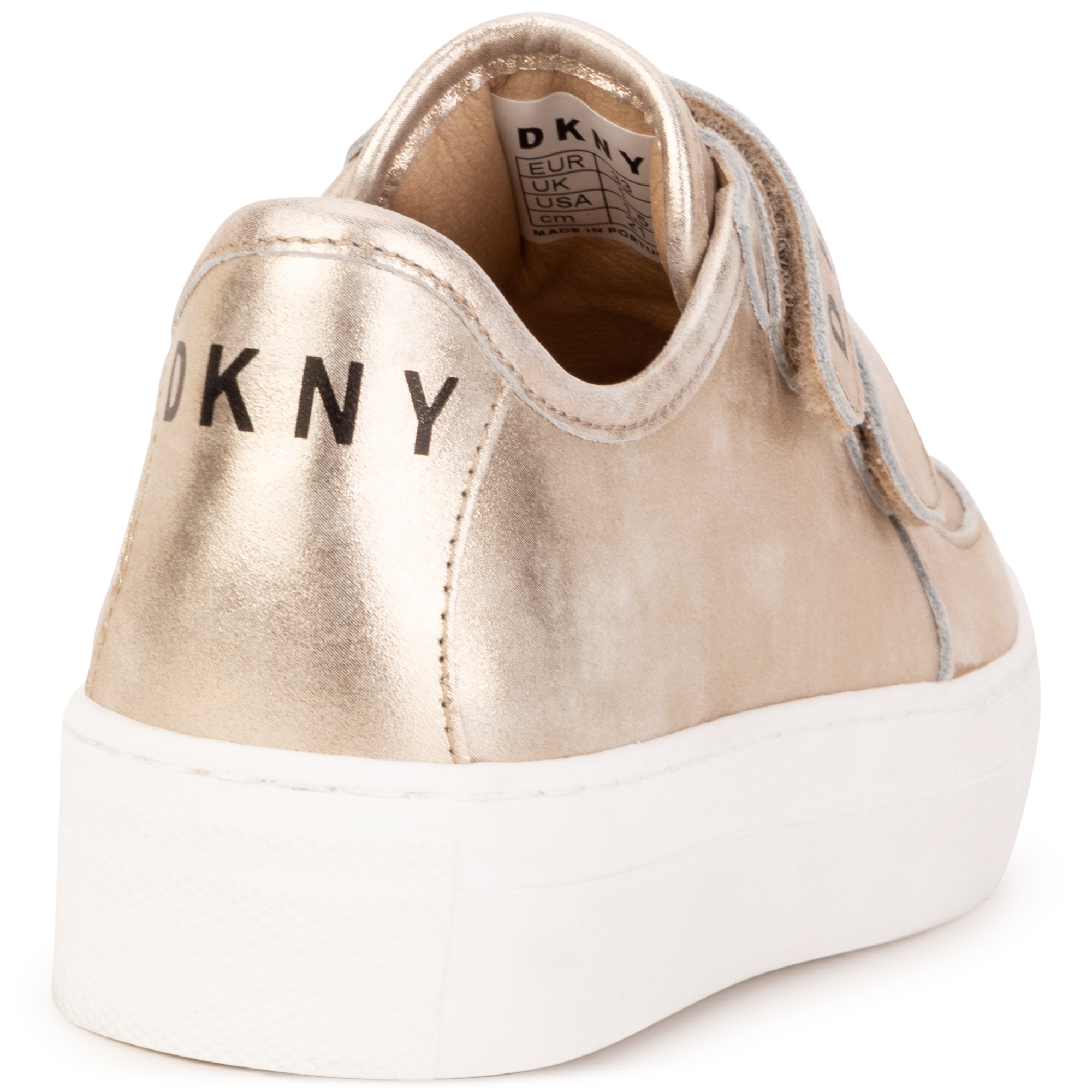 Gouden sneakers DKNY Voor