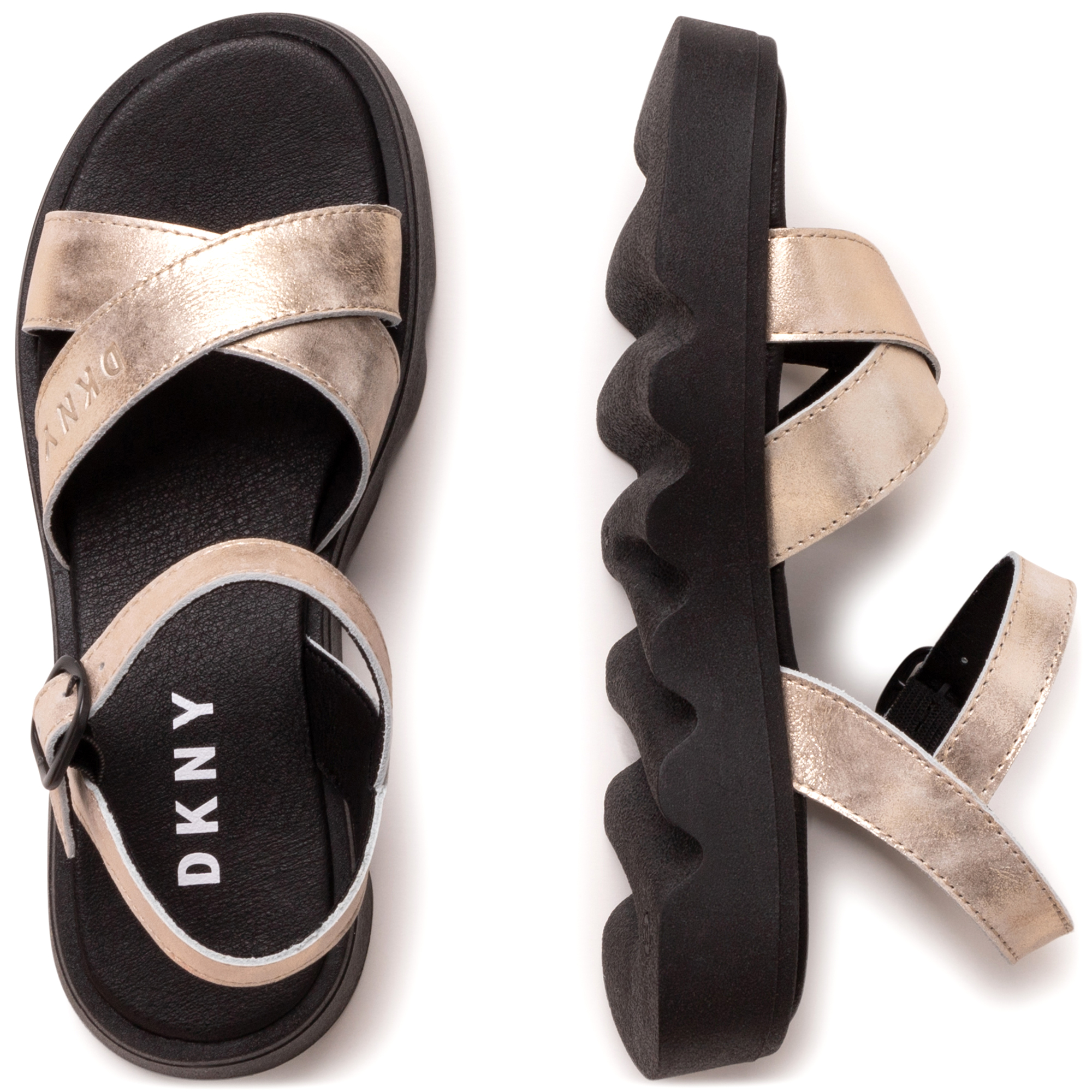 Sandalen met gespen DKNY Voor