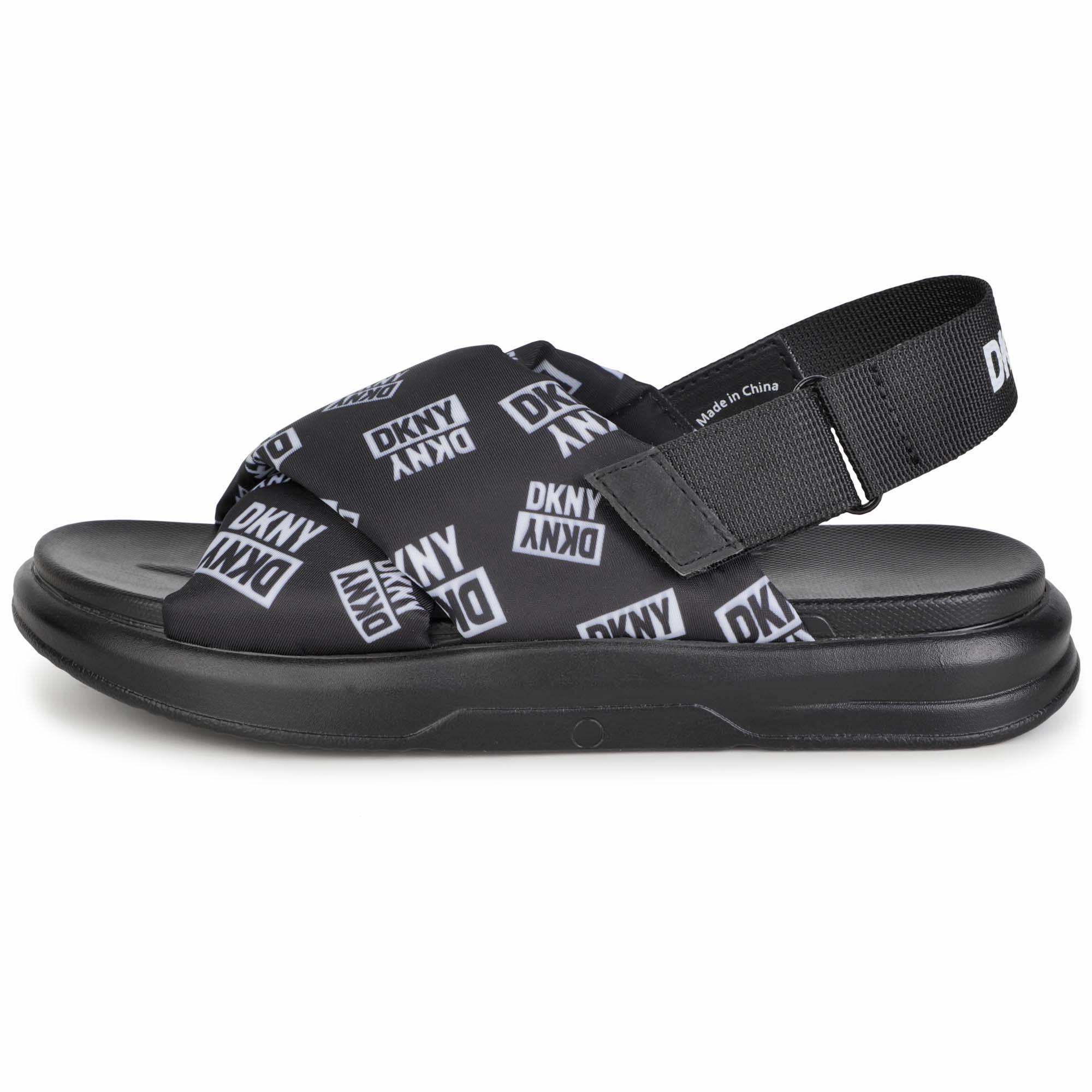 Sandalen met klittenband DKNY Voor