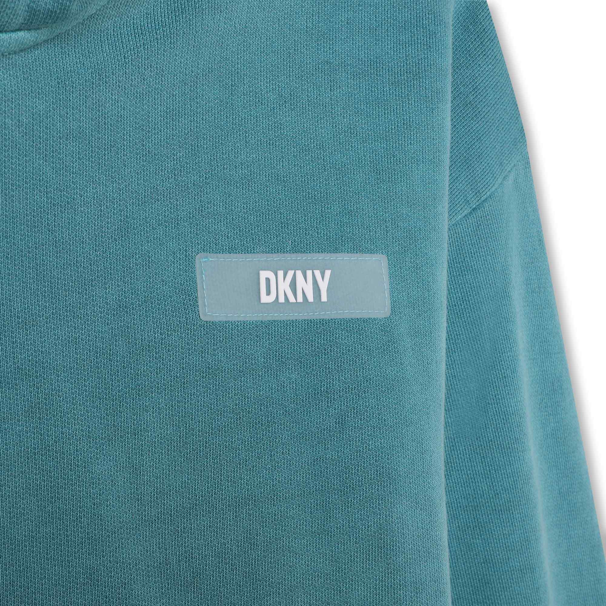Chaqueta de muletón y capucha DKNY para UNISEXO