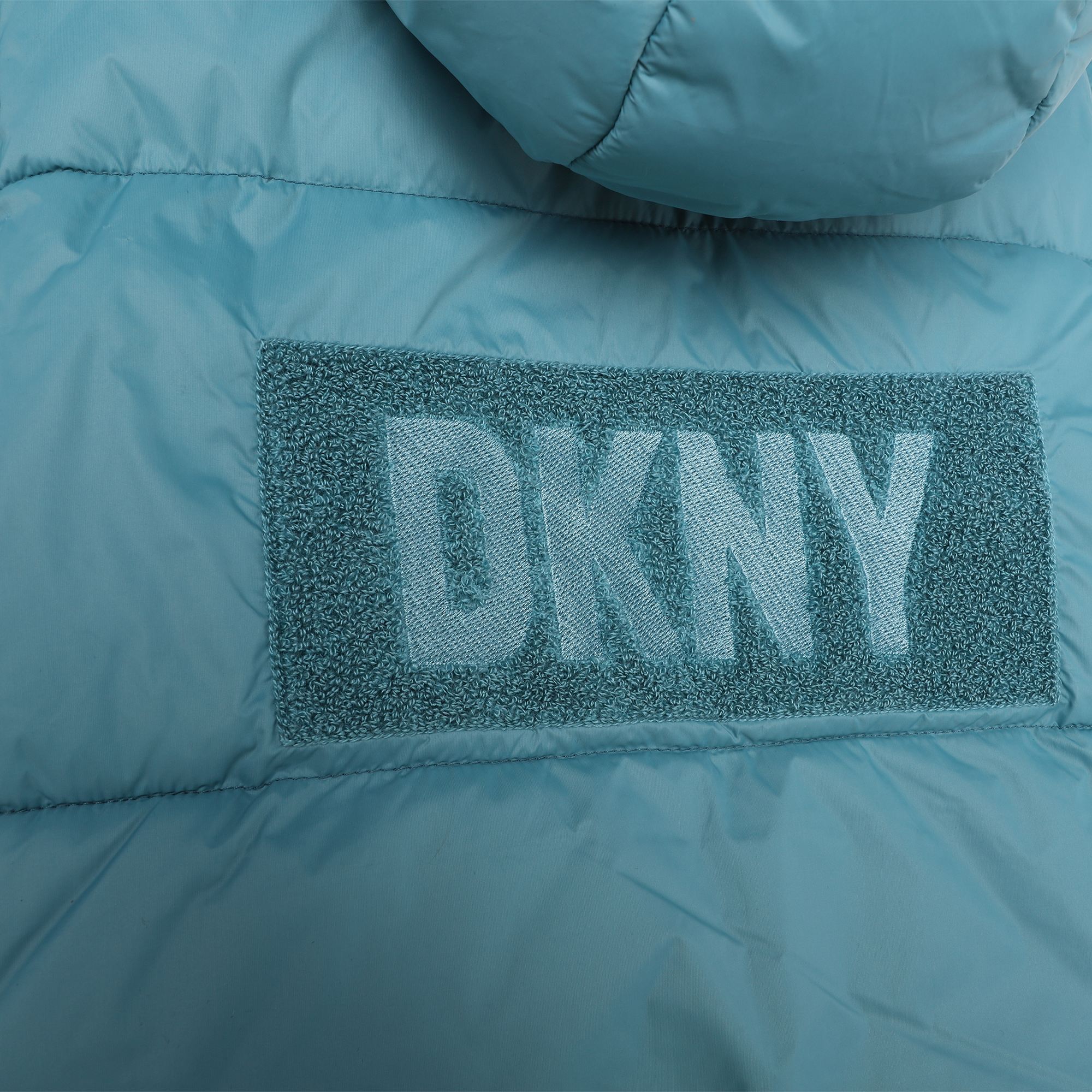 Piumino smanicato e cappuccio DKNY Per UNISEX