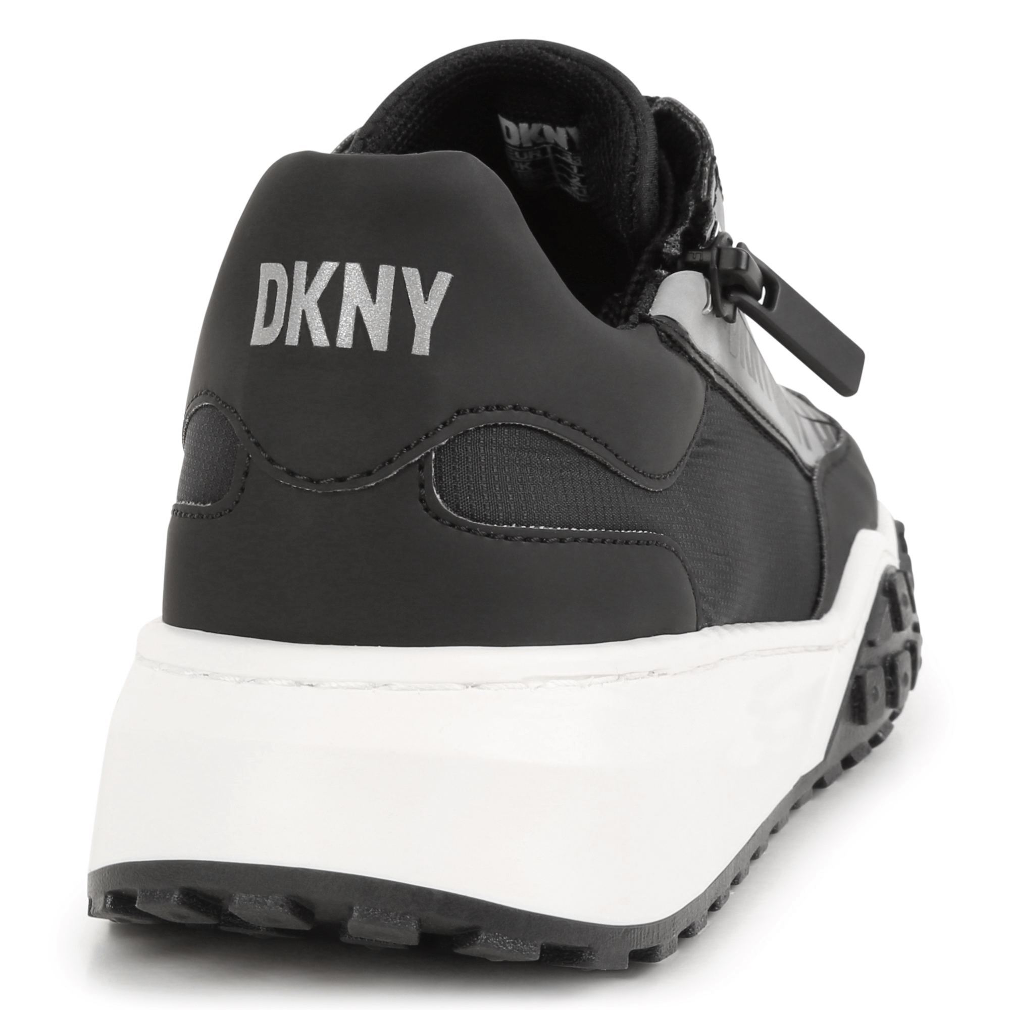 Textile lace-up trainers DKNY for UNISEX