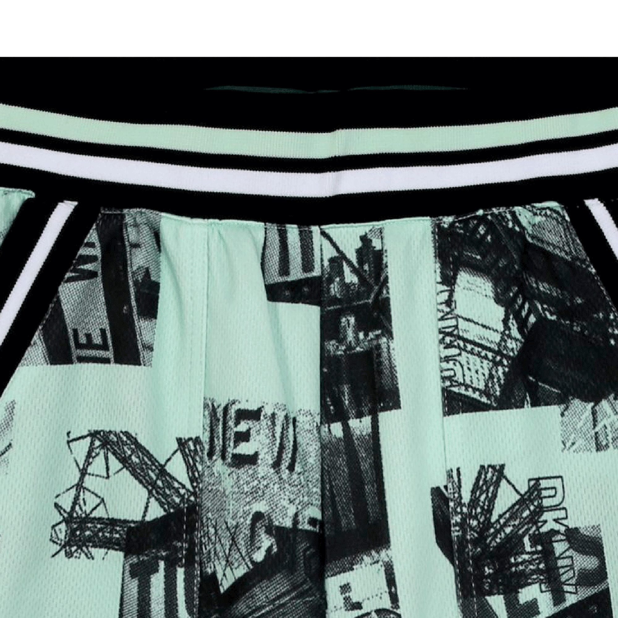 Shorts stampati in rete DKNY Per RAGAZZO