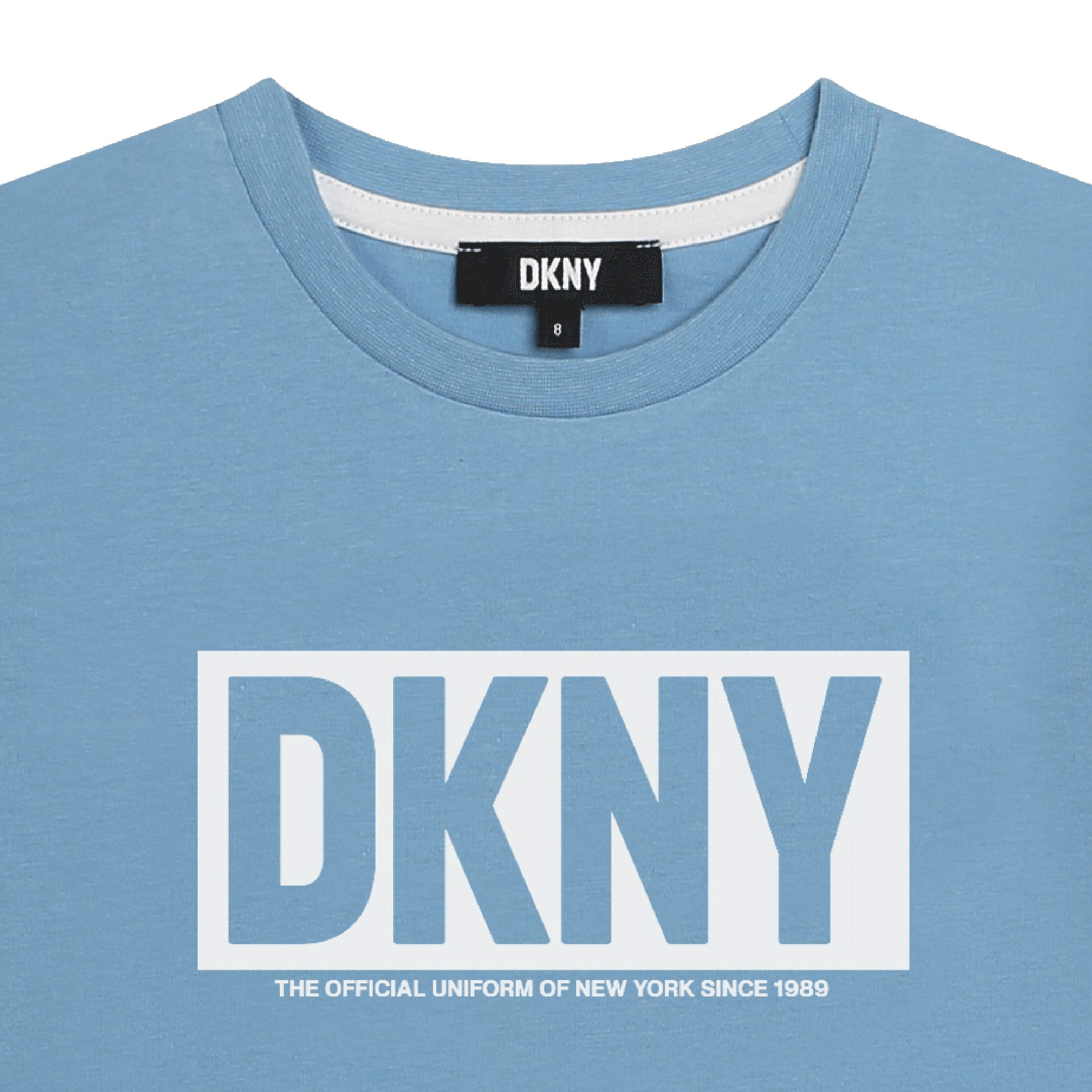 Kurzärmeliges Baumwollshirt DKNY Für JUNGE