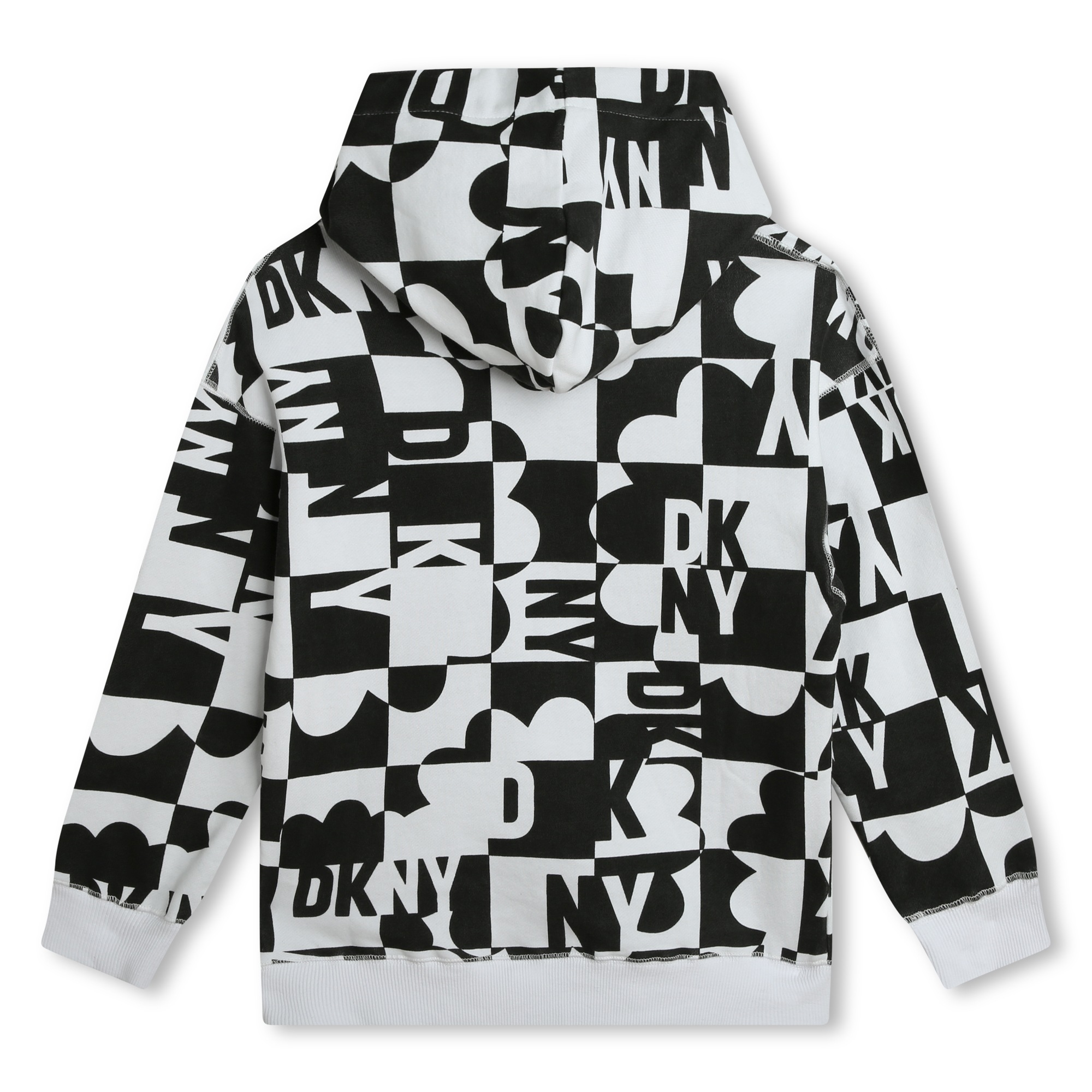 Sudadera reversible de algodón DKNY para UNISEXO