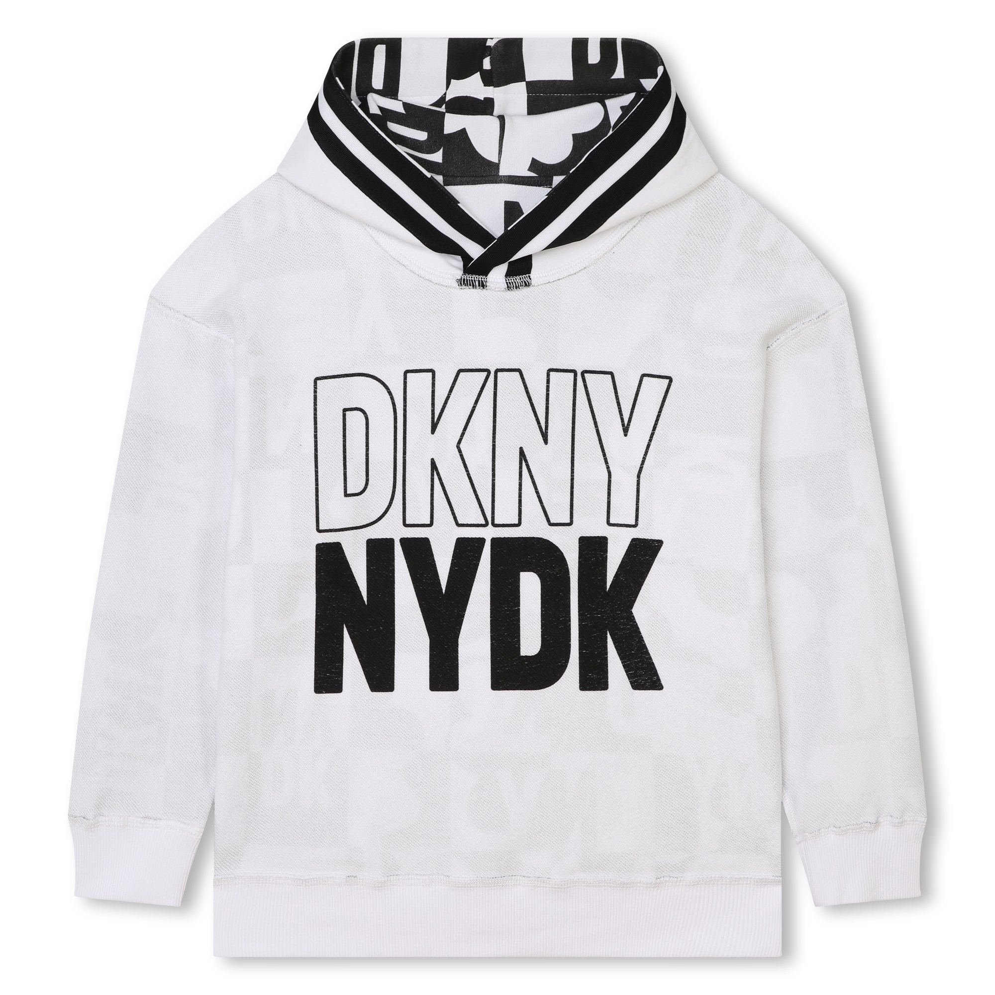 Sweat-shirt réversible coton DKNY pour UNISEXE