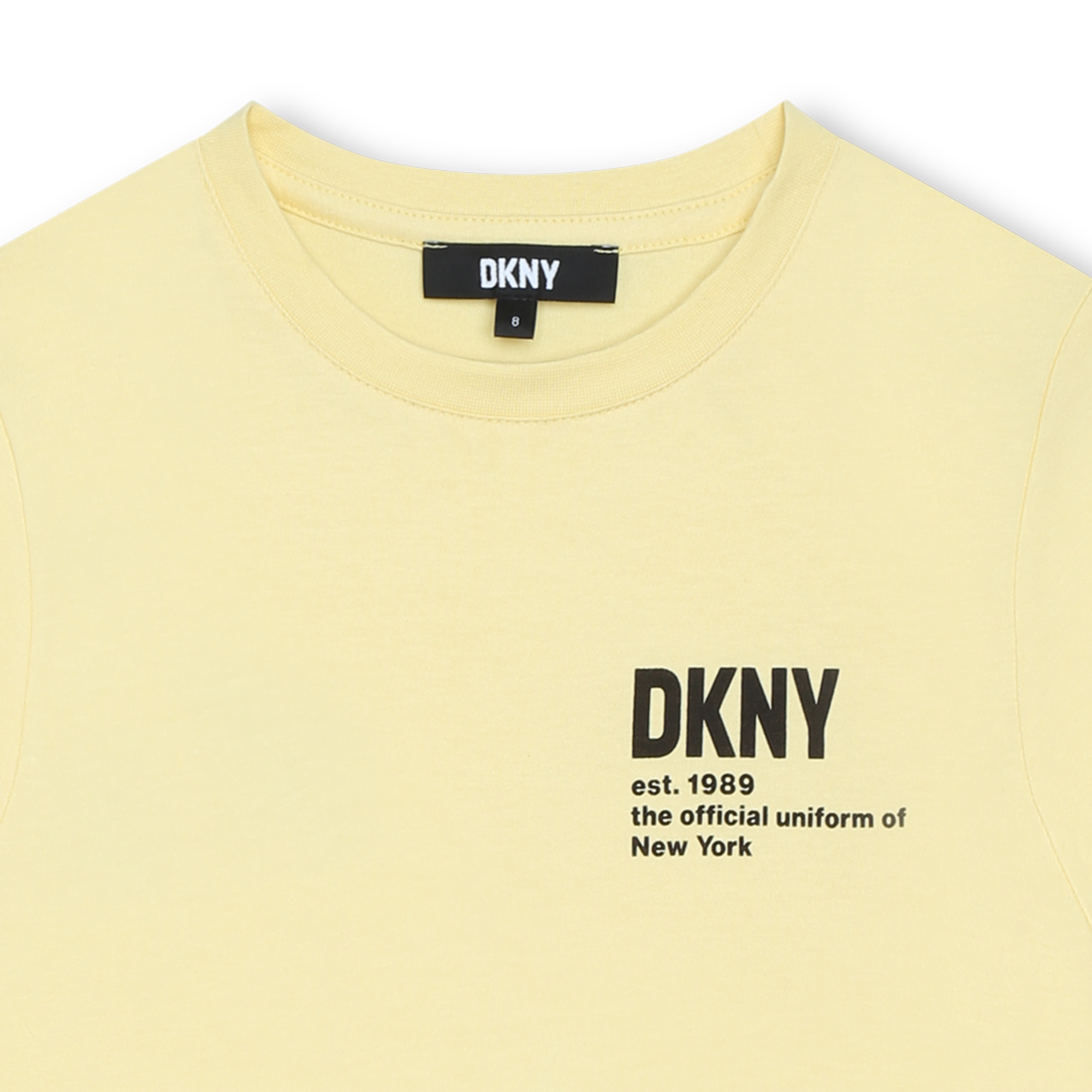 Kurzärmeliges Baumwollshirt DKNY Für UNISEX