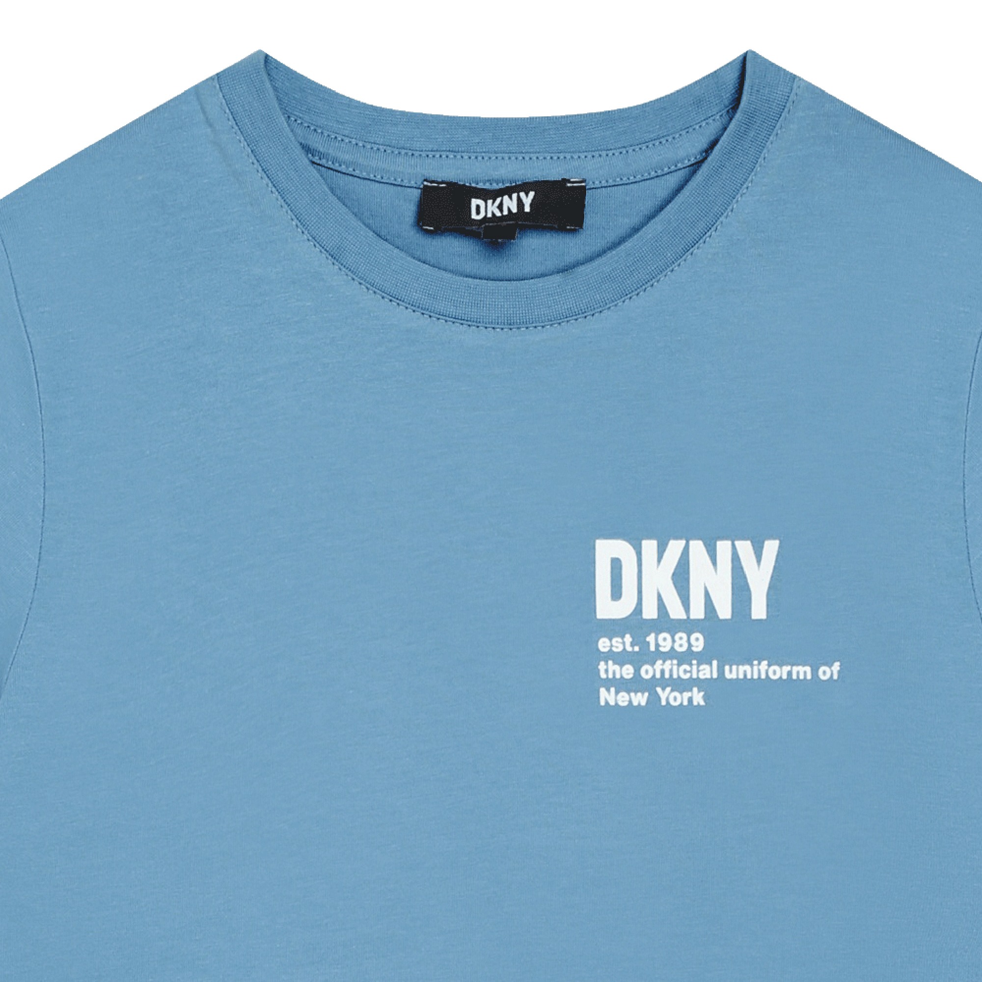 Kurzärmeliges Baumwollshirt DKNY Für UNISEX