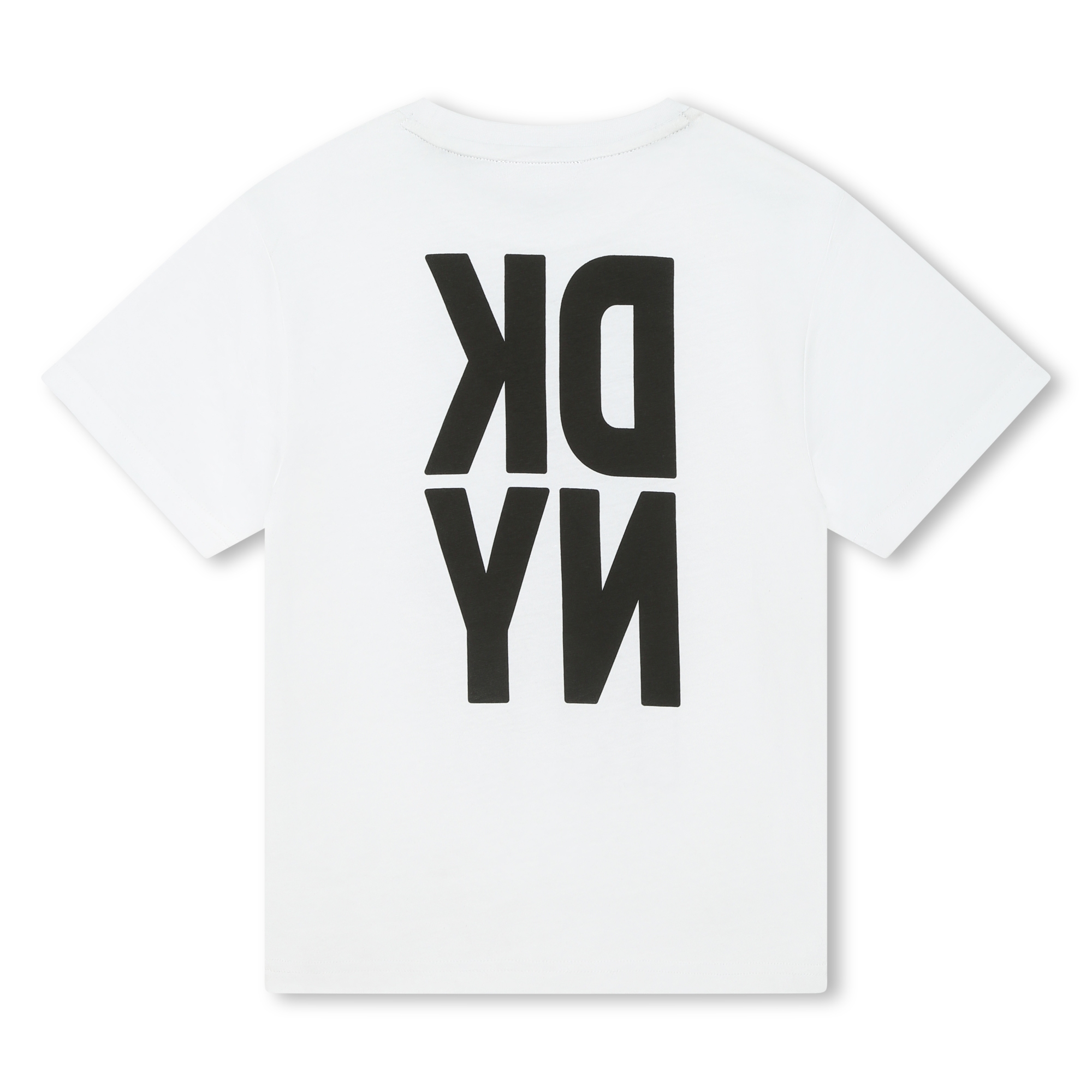Camiseta mixta de algodón DKNY para UNISEXO
