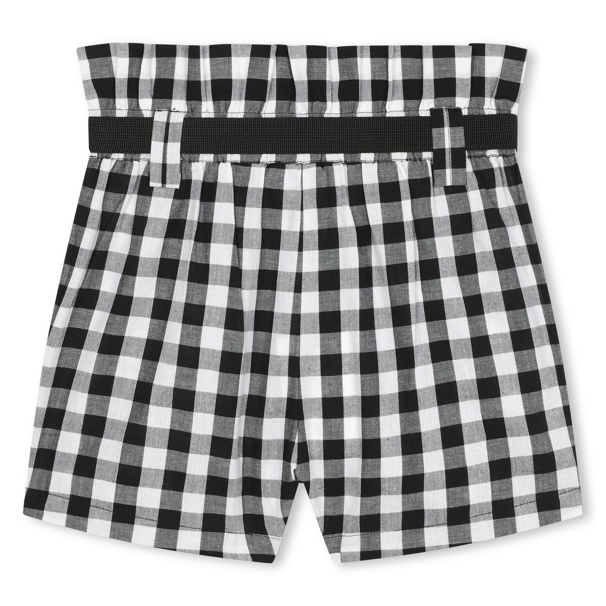 Checked cotton shorts DKNY for GIRL