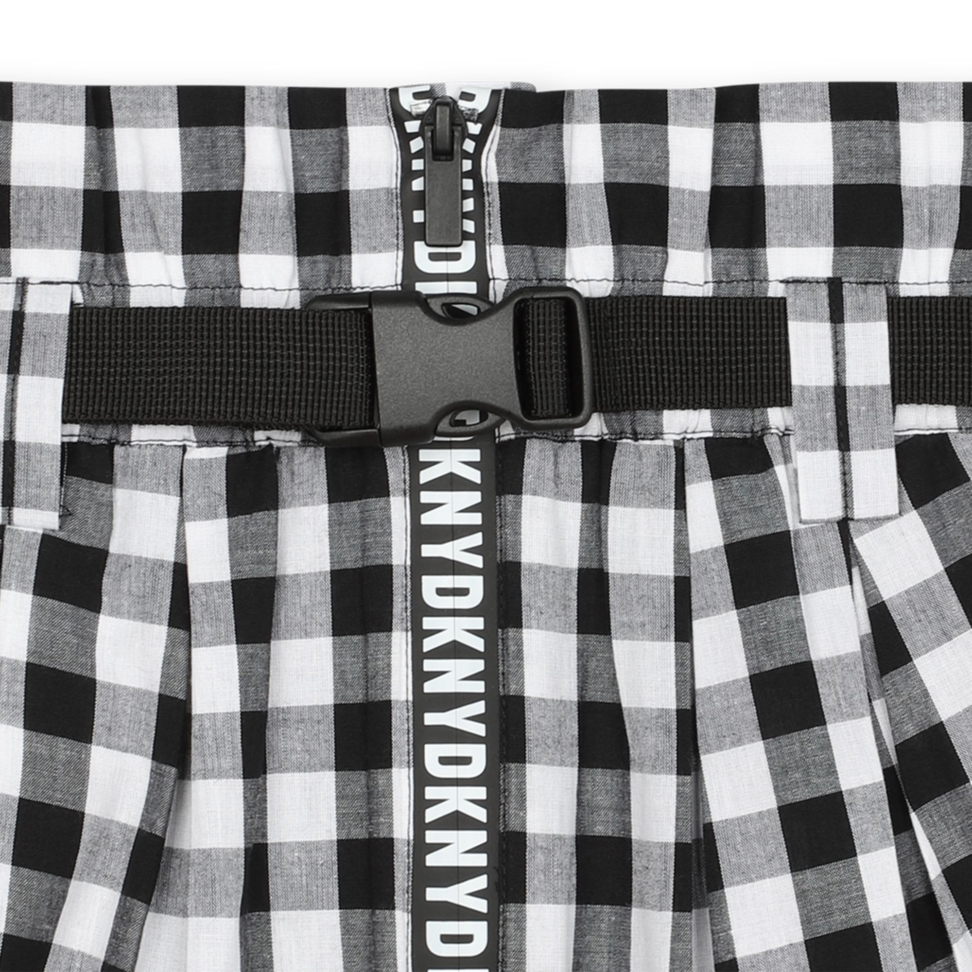 Karo-Shorts aus Baumwolle DKNY Für MÄDCHEN