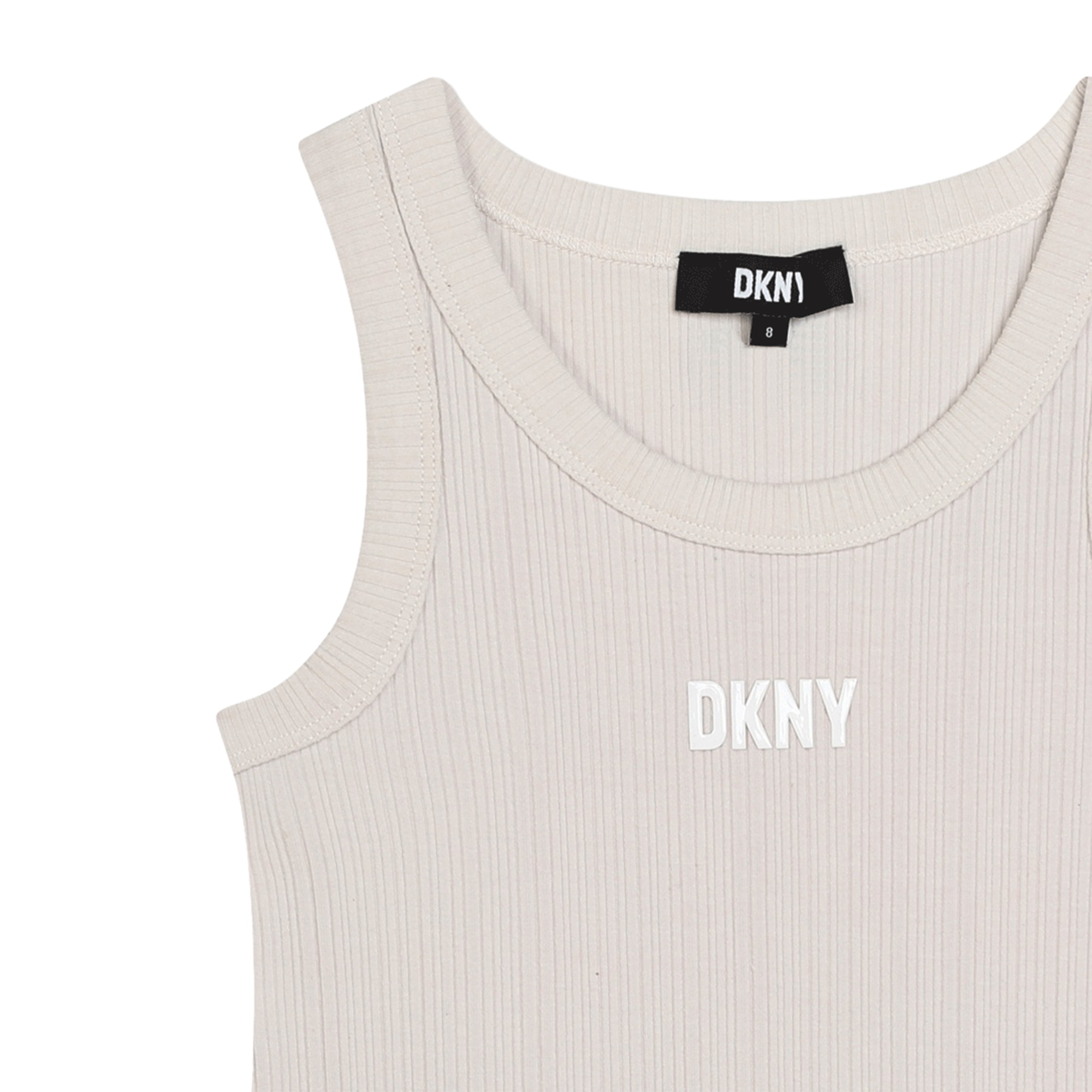 Katoenen tanktop DKNY Voor
