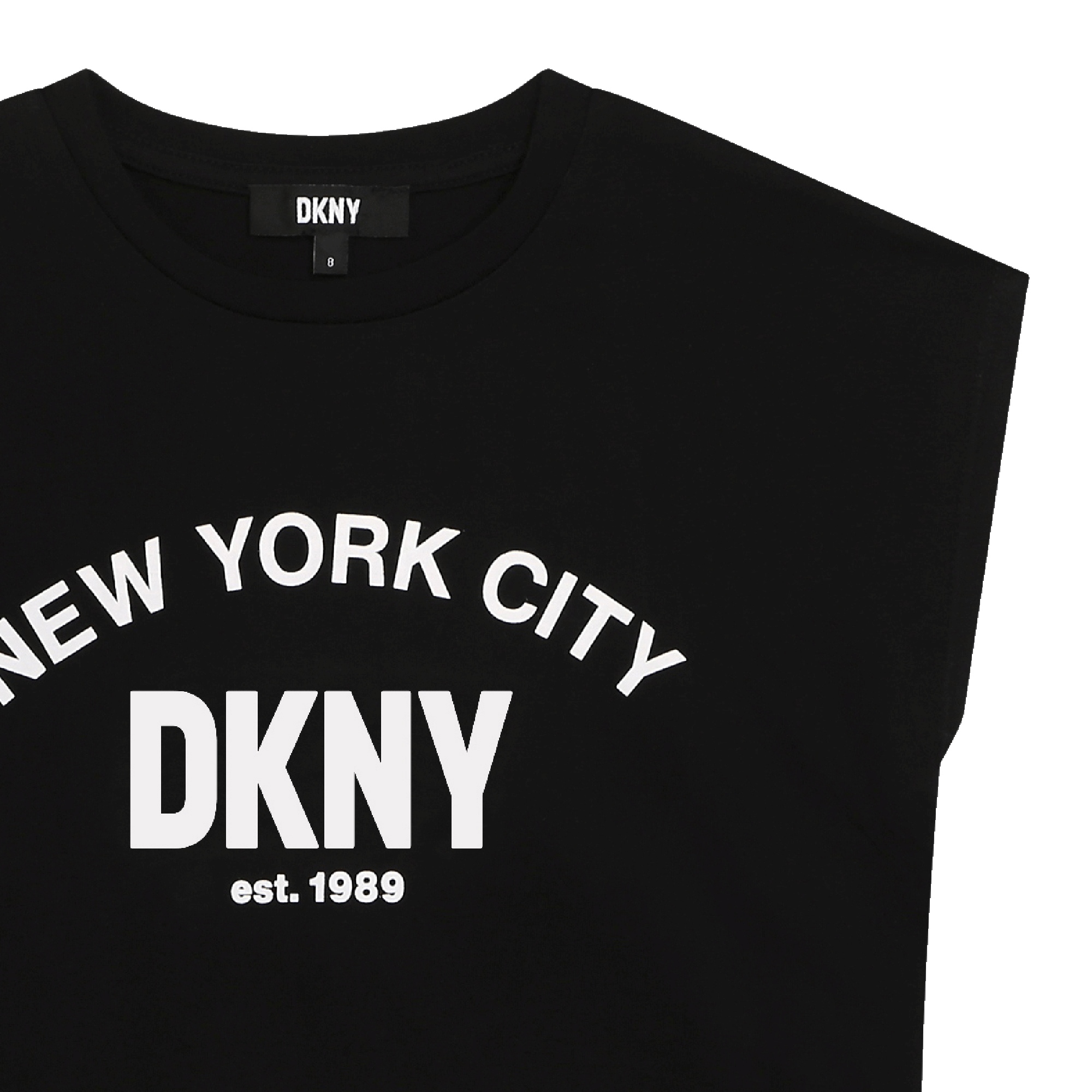 T-shirt à manches courtes DKNY pour FILLE