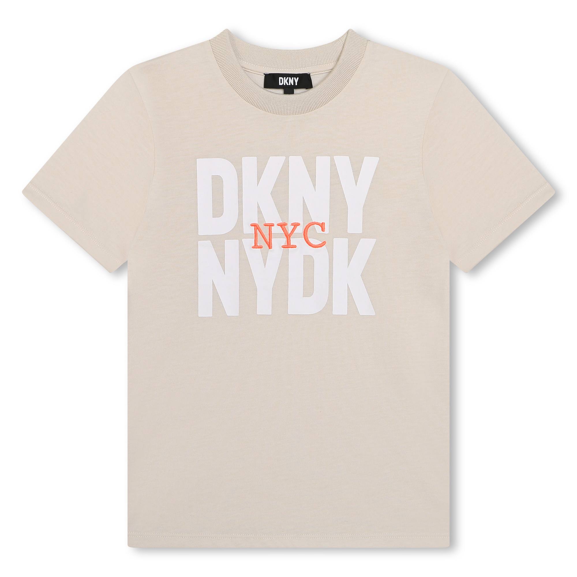 DKNY T-shirt with print boy grey 