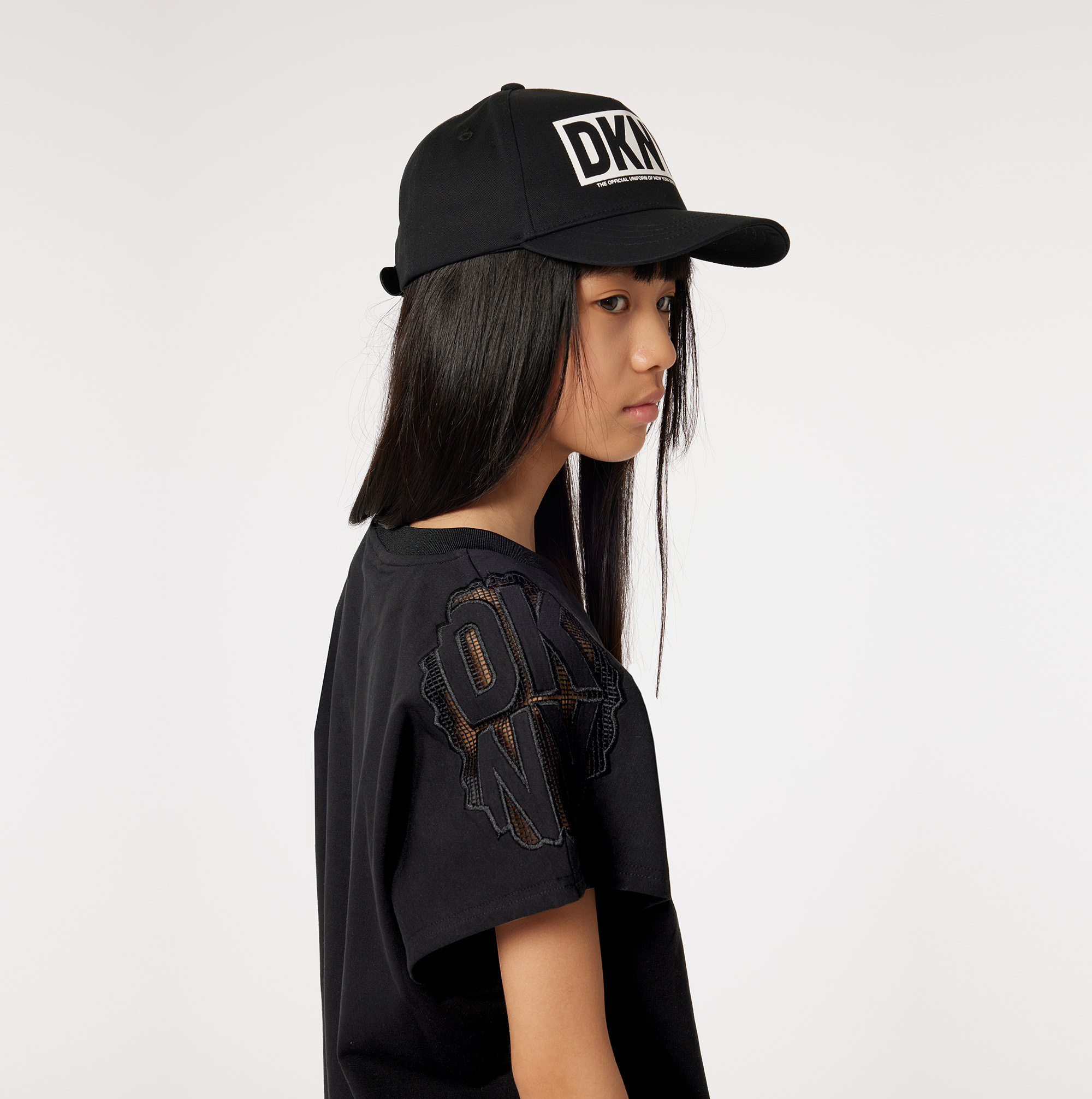 Cappellino logato con velcro DKNY Per UNISEX