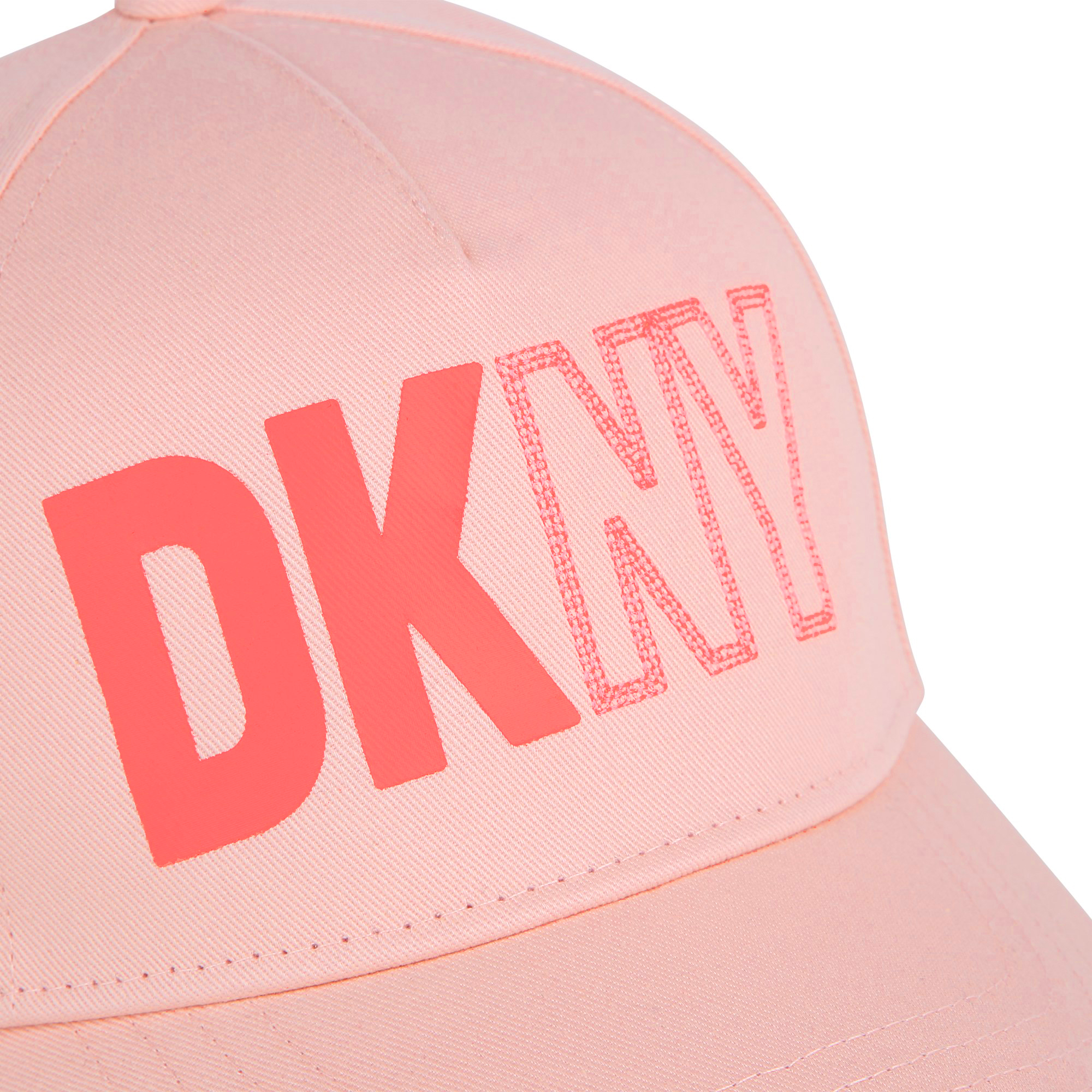 Cappellino in cotone e velcro DKNY Per BAMBINA
