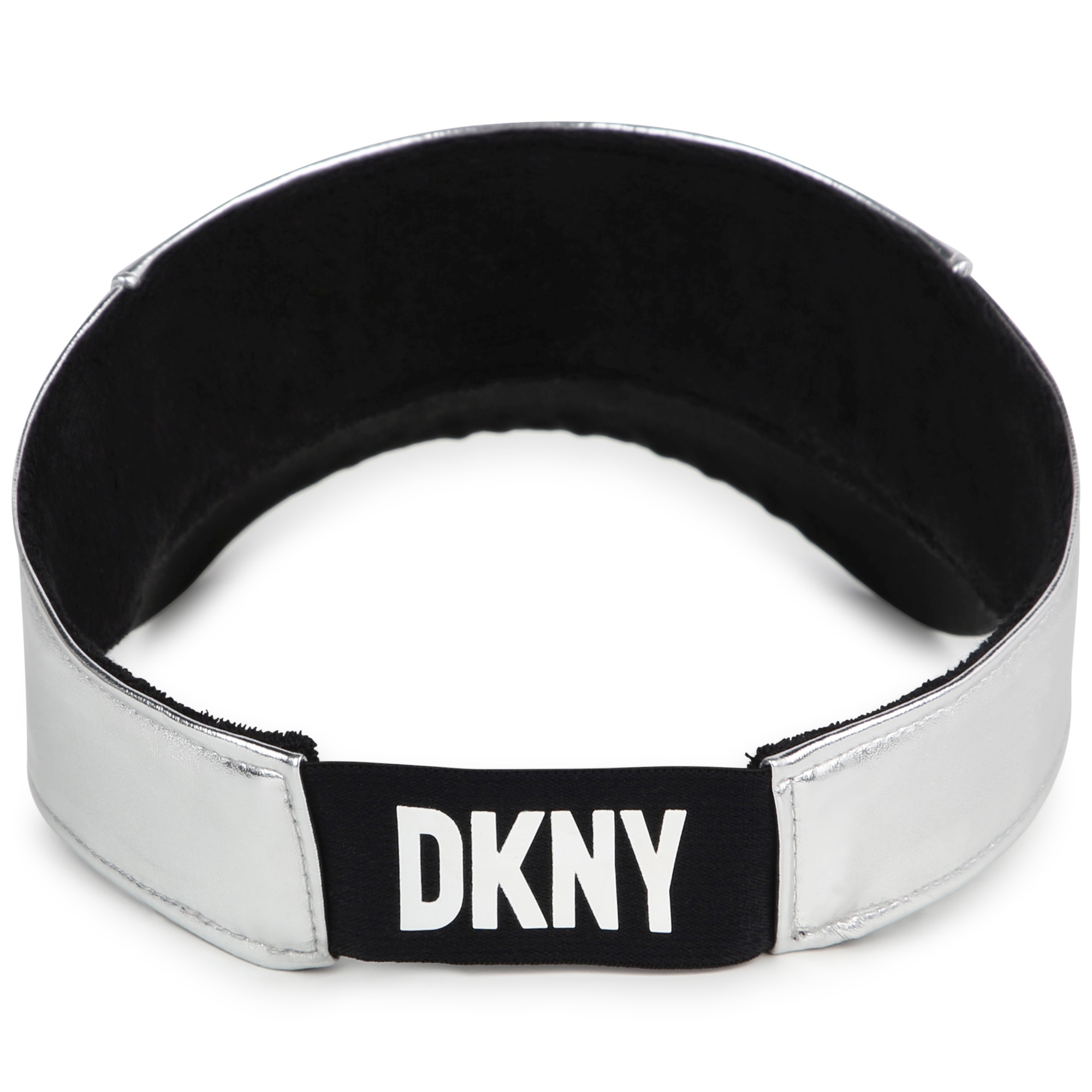 Visera bimateria con el logo DKNY para NIÑA