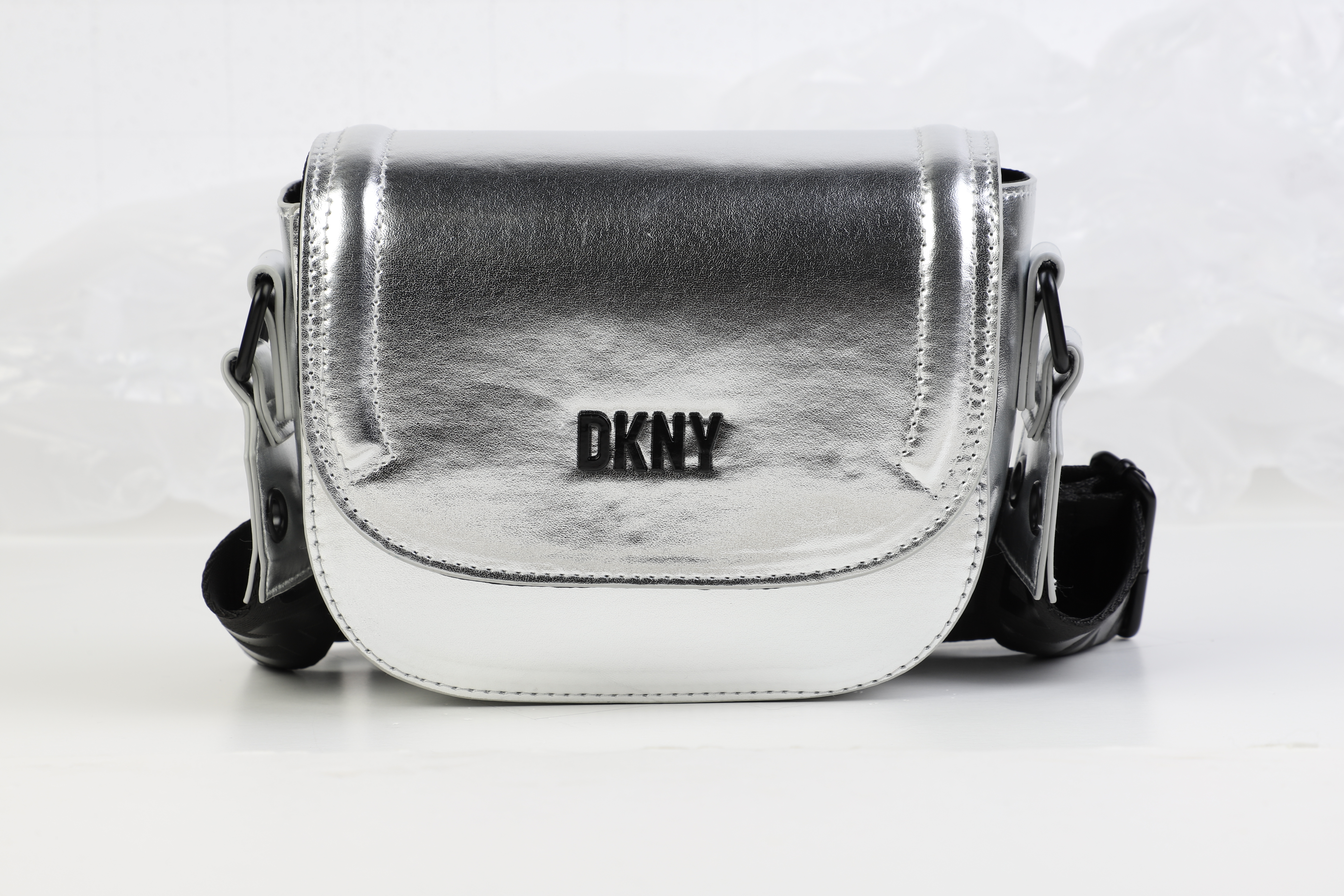 Handtas van gecoate stof DKNY Voor