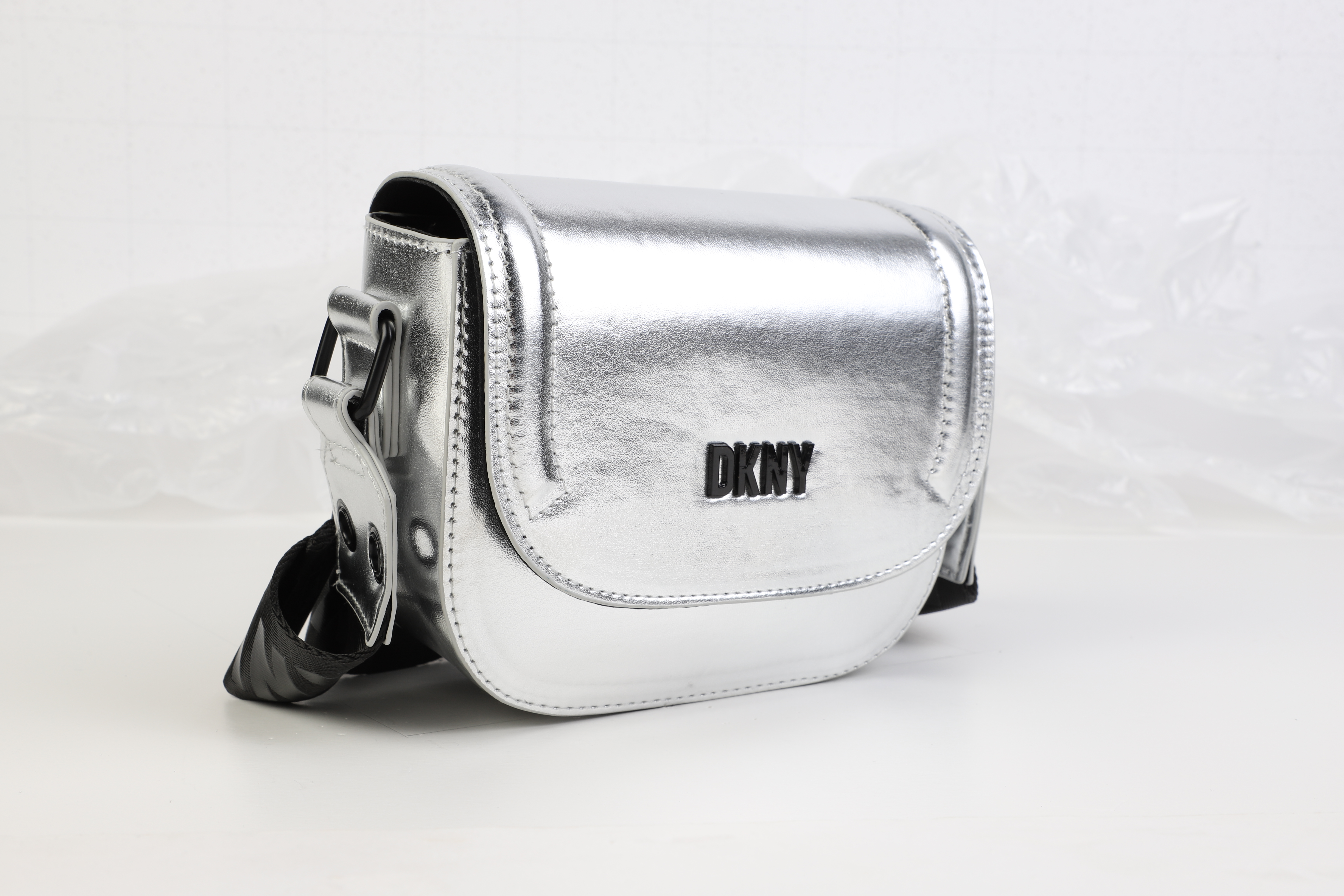 Handtas van gecoate stof DKNY Voor
