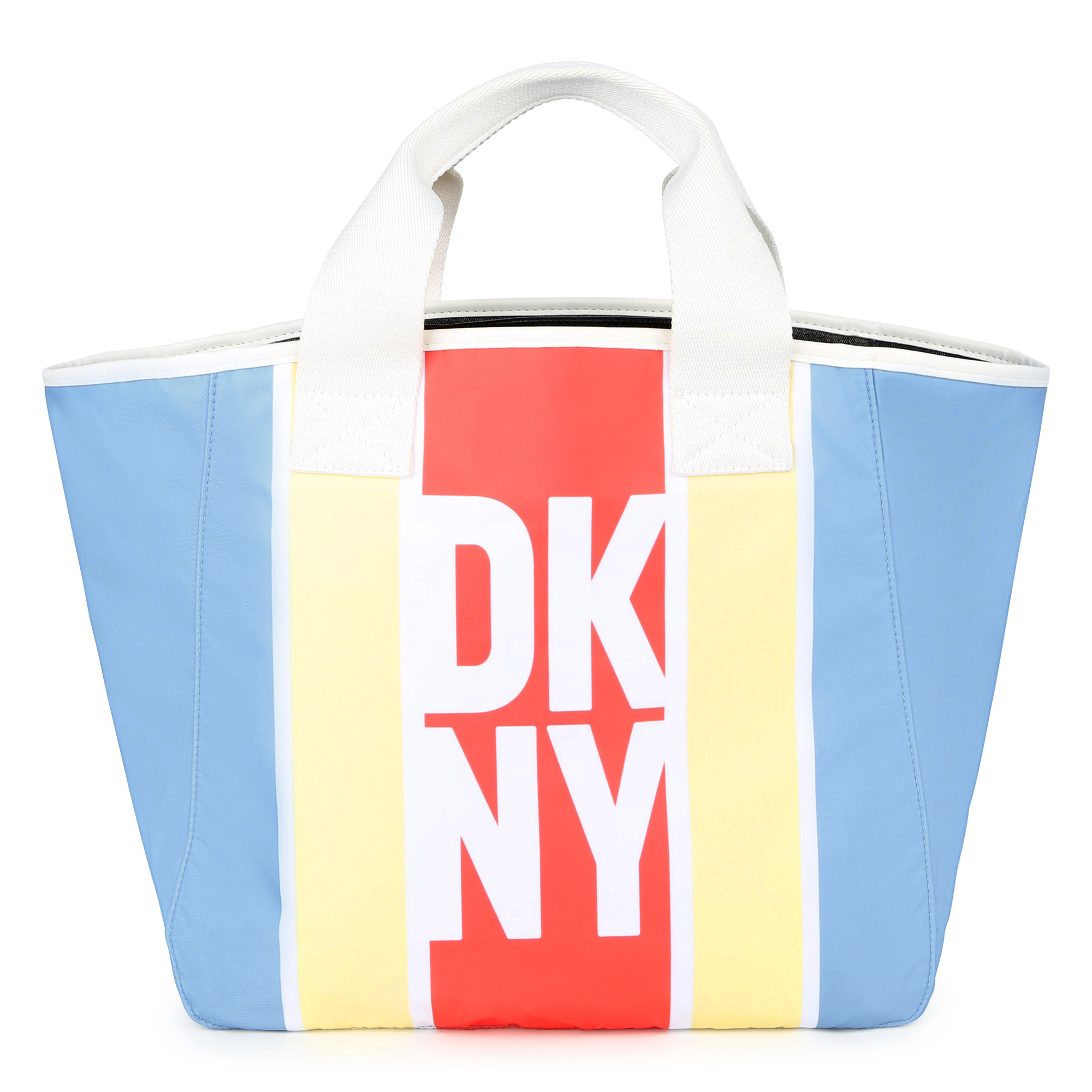 Omkeerbare shopper van katoen DKNY Voor