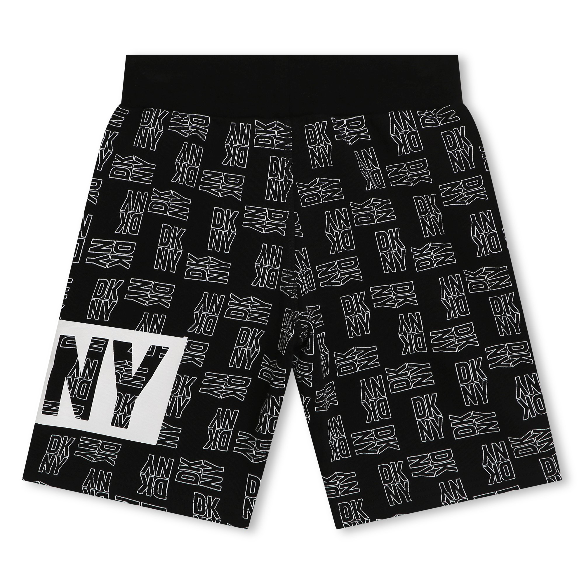 Printed fleece bermuda shorts DKNY for UNISEX
