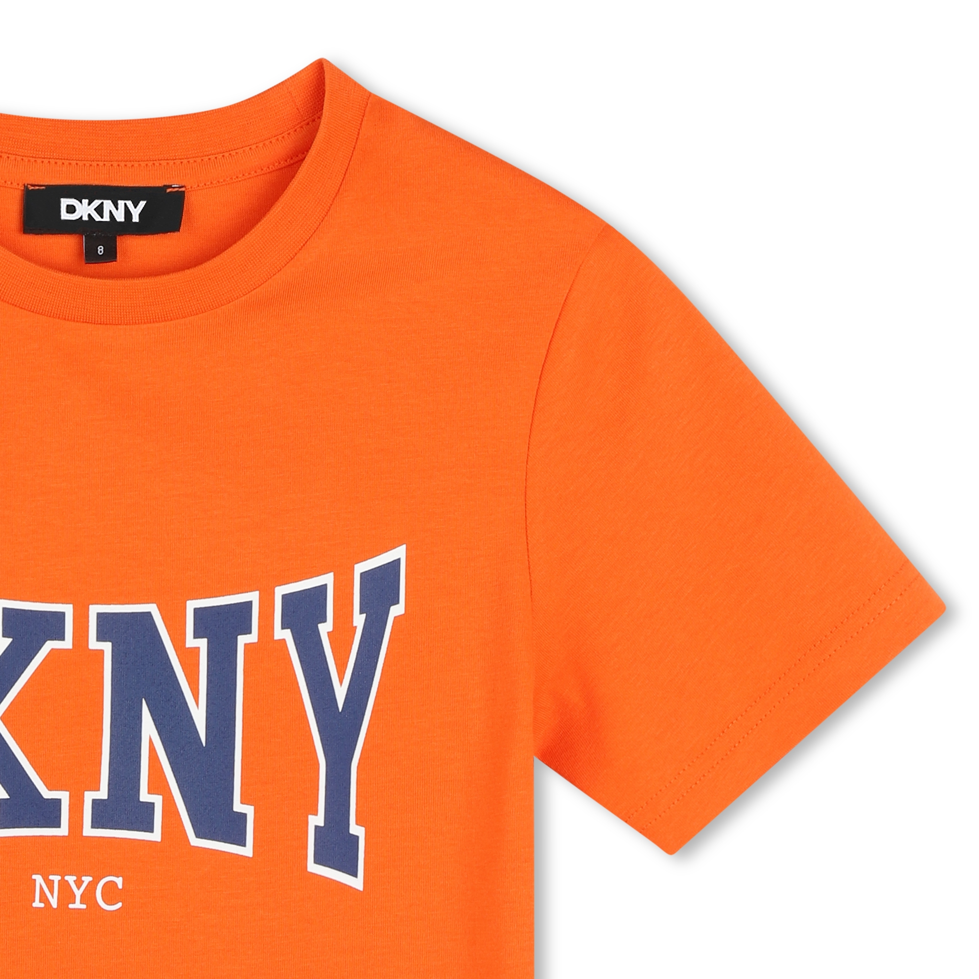 Short-sleeved cotton T-shirt DKNY for BOY