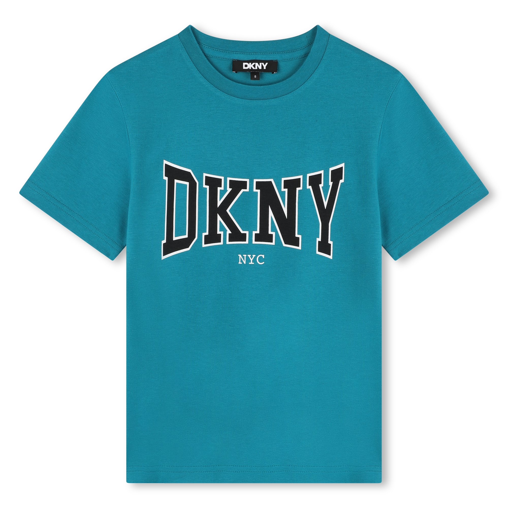 Kurzarm-T-Shirt aus Baumwolle DKNY Für JUNGE