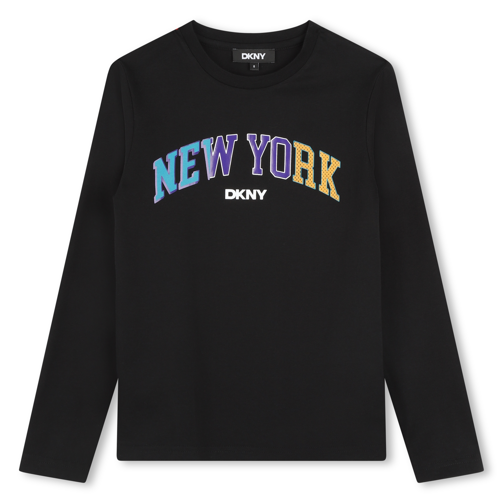 Long-sleeved cotton T-shirt DKNY for BOY