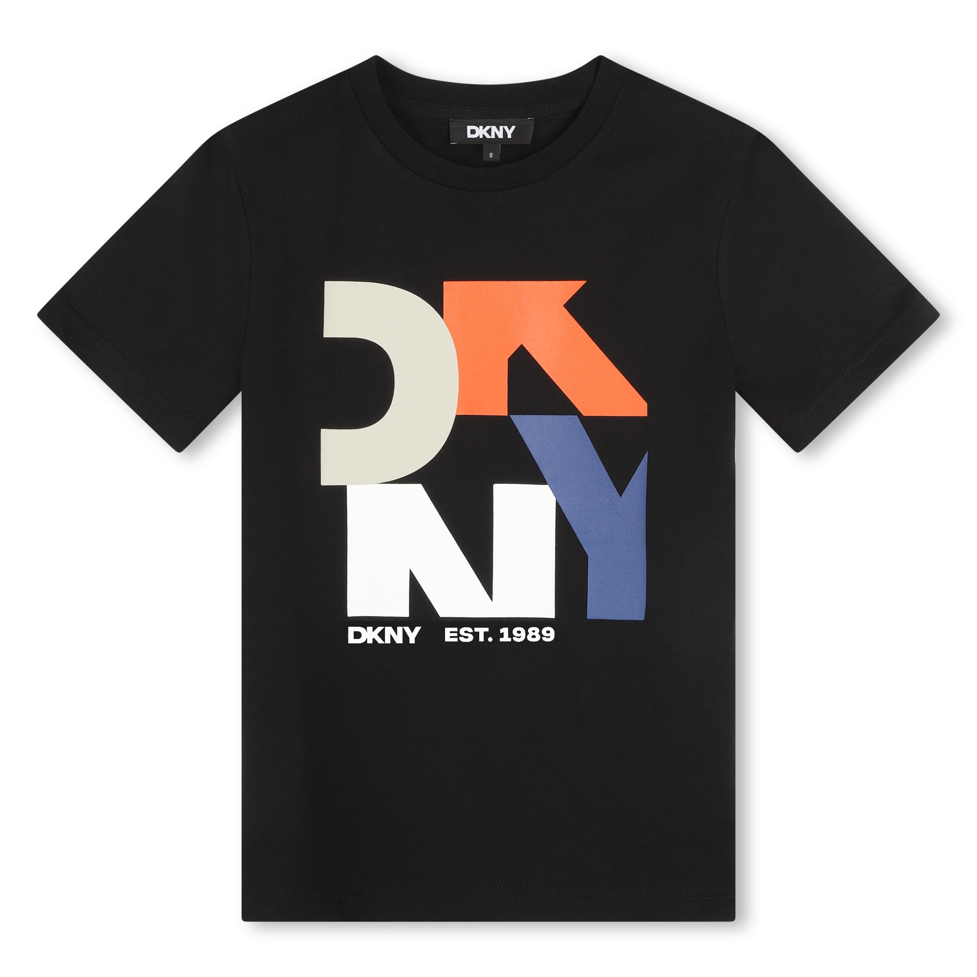 Kurzarm-T-Shirt aus Baumwolle DKNY Für JUNGE