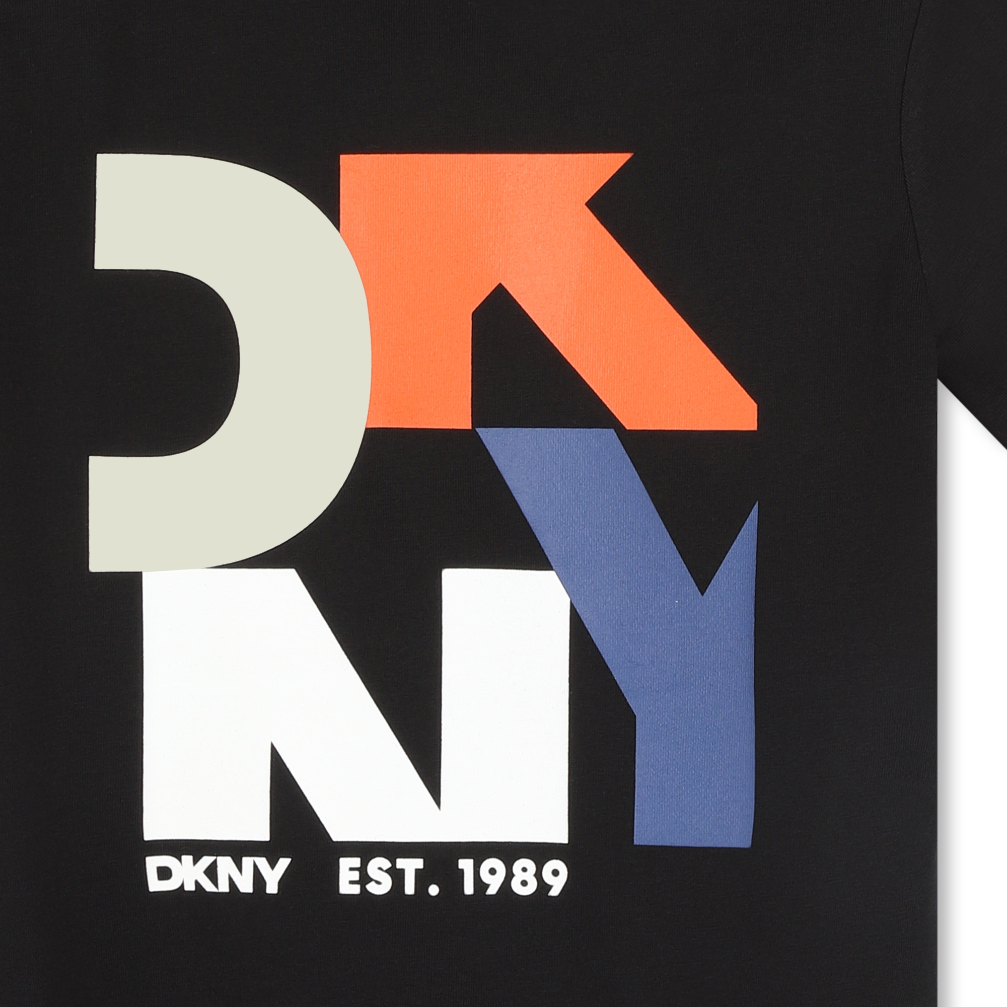 Short-sleeved cotton T-shirt DKNY for BOY