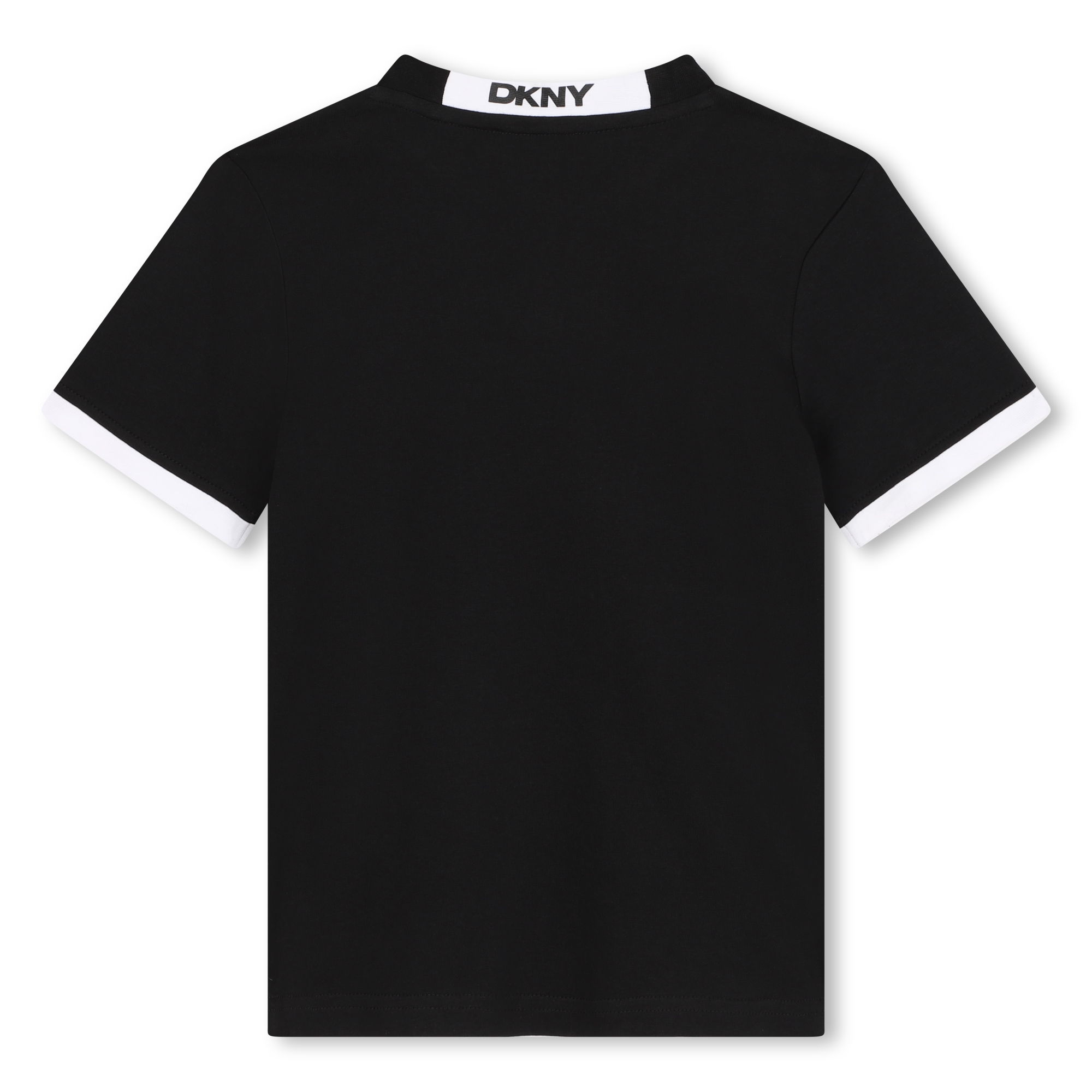 Camiseta bicolor de algodón DKNY para UNISEXO