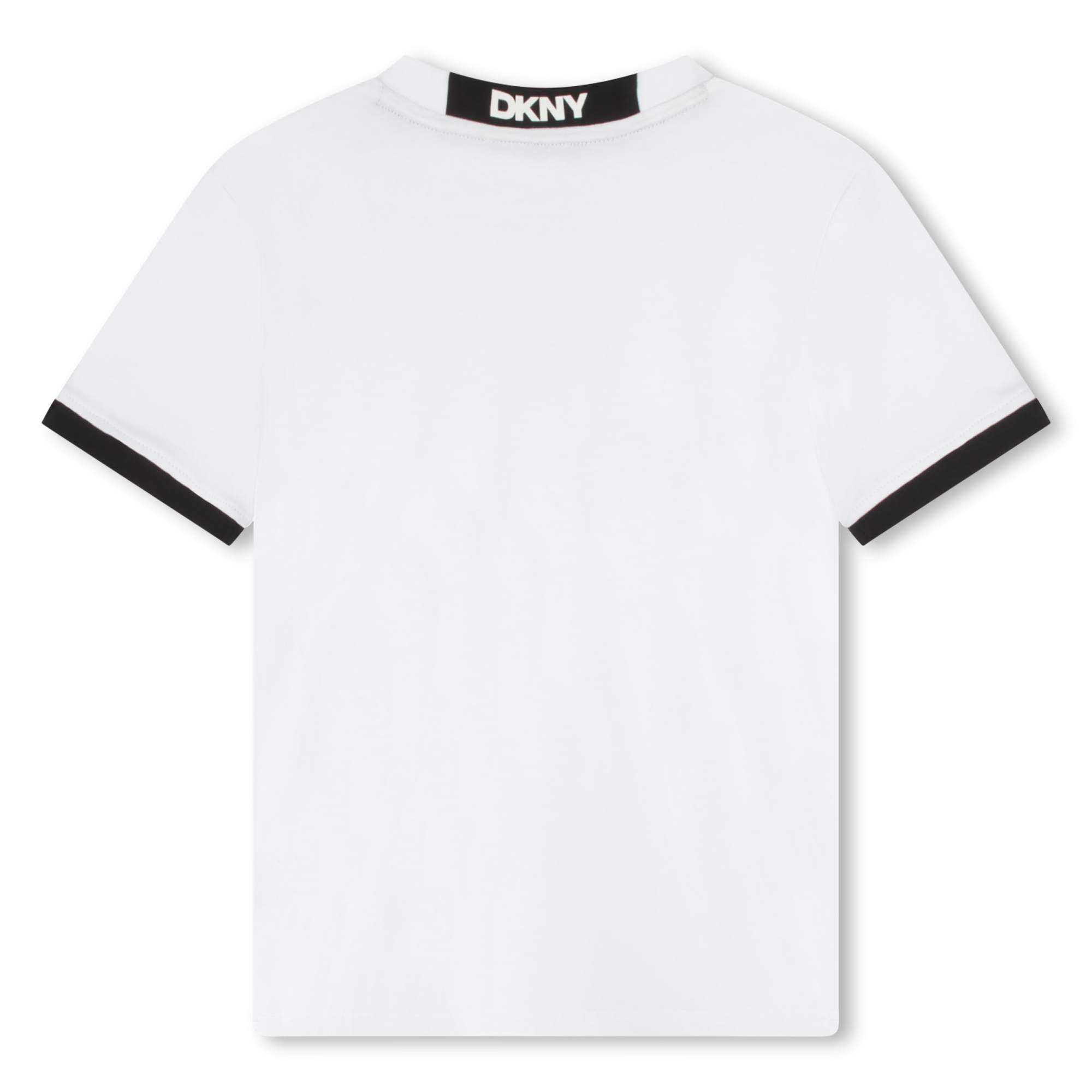 Camiseta bicolor de algodón DKNY para UNISEXO