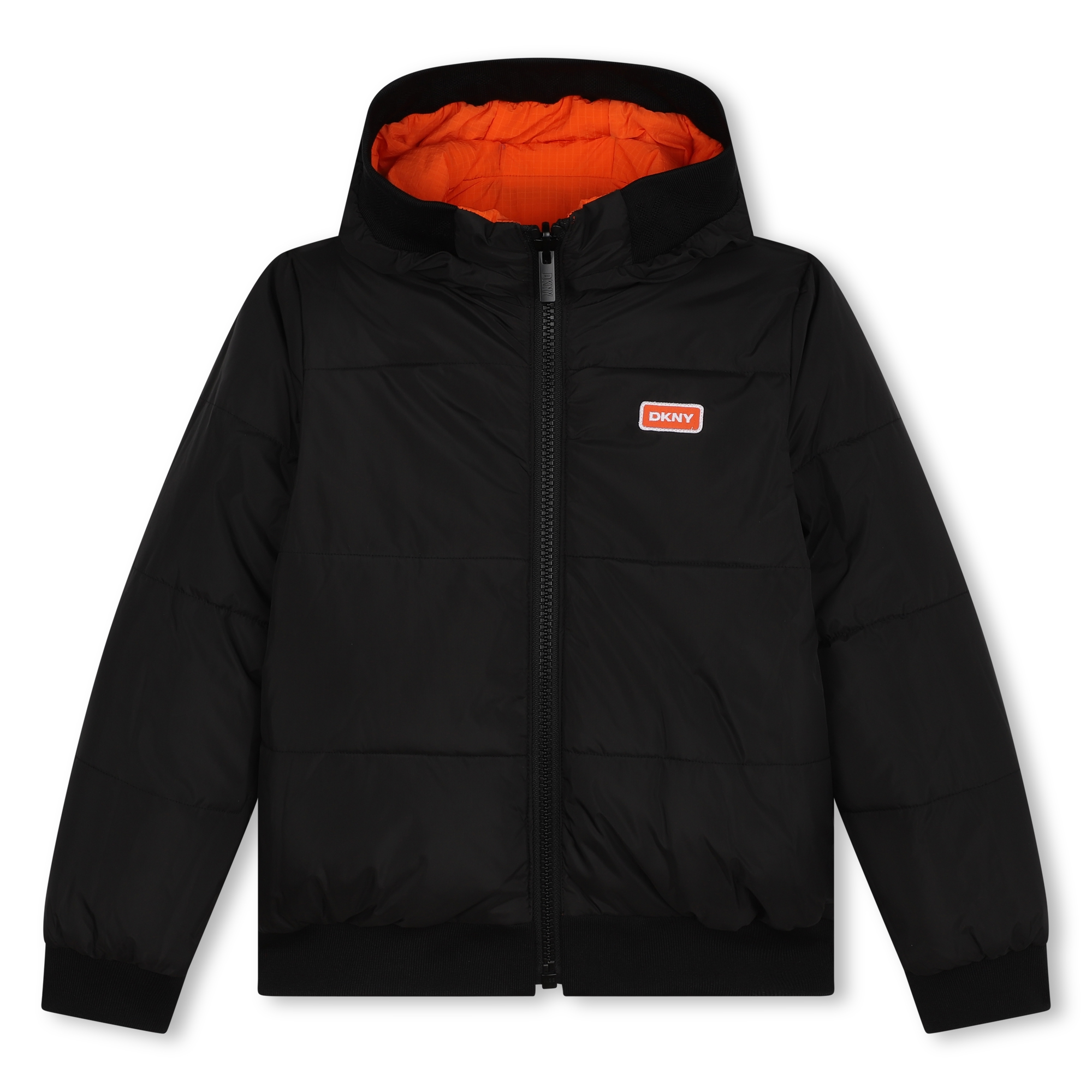 Reversible hooded puffer DKNY for BOY